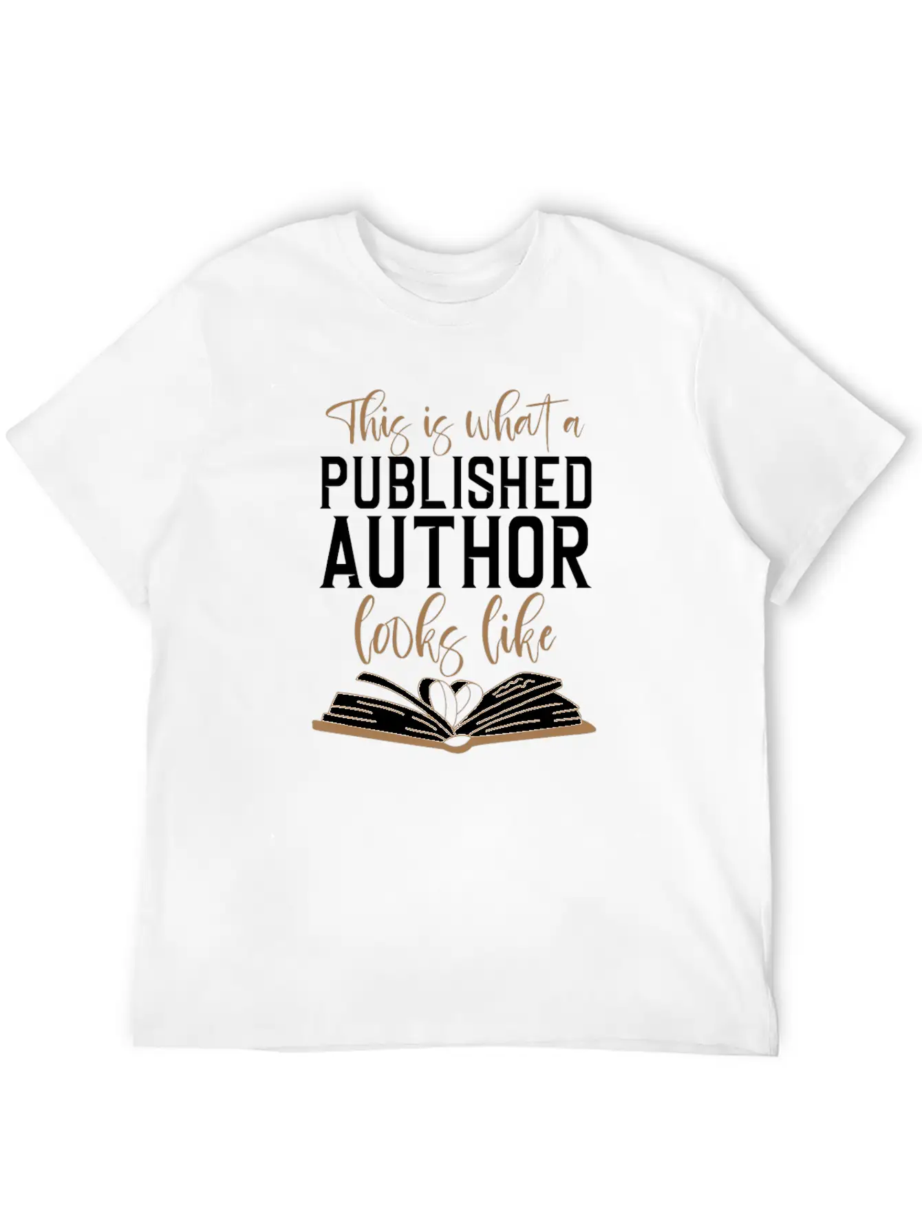 Writing This Is What A Published Stylish Everyday T-Shirt – Unisex Basic Cotton Tee