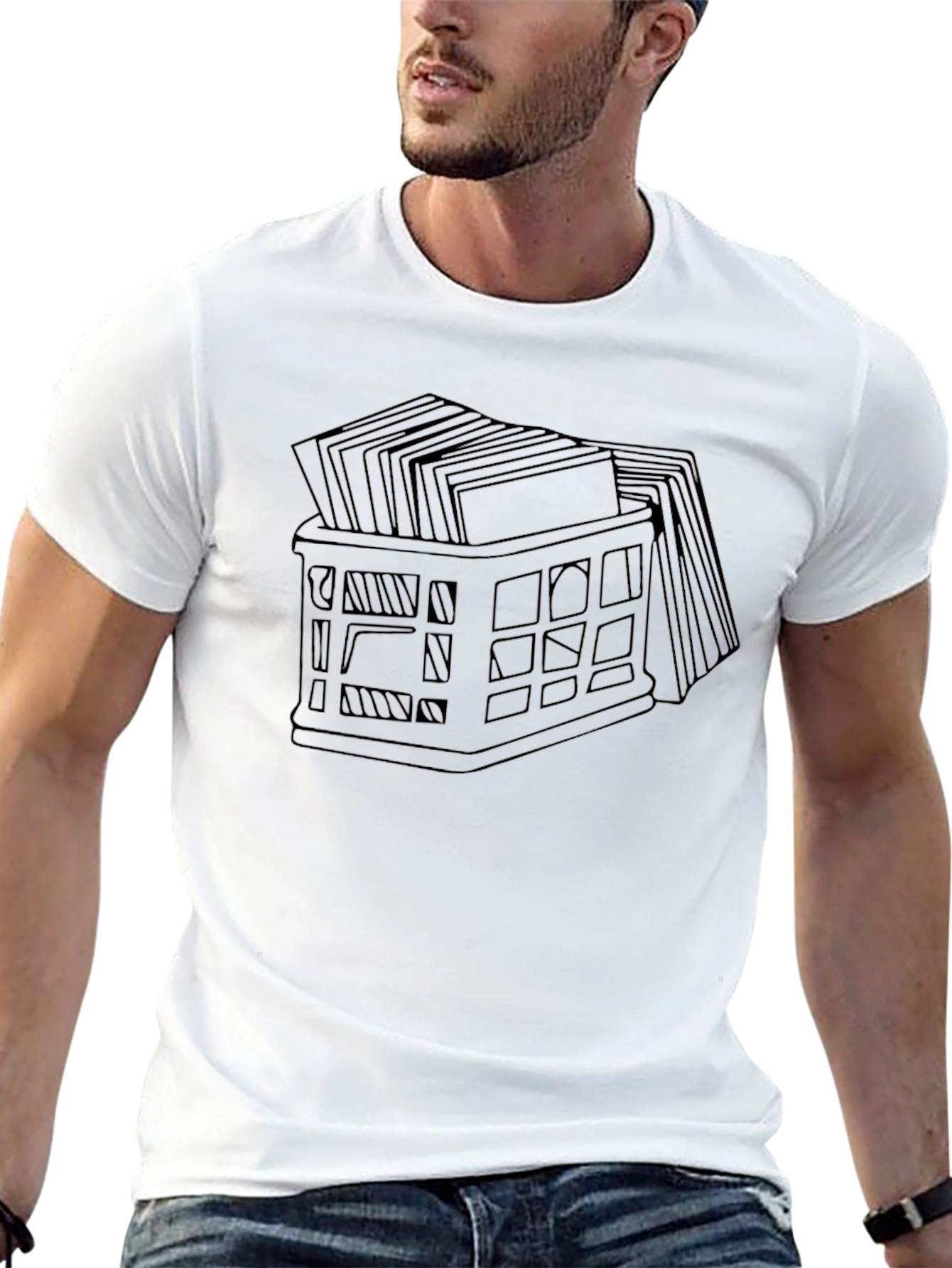 Vinyl Record Crate T-Shirt