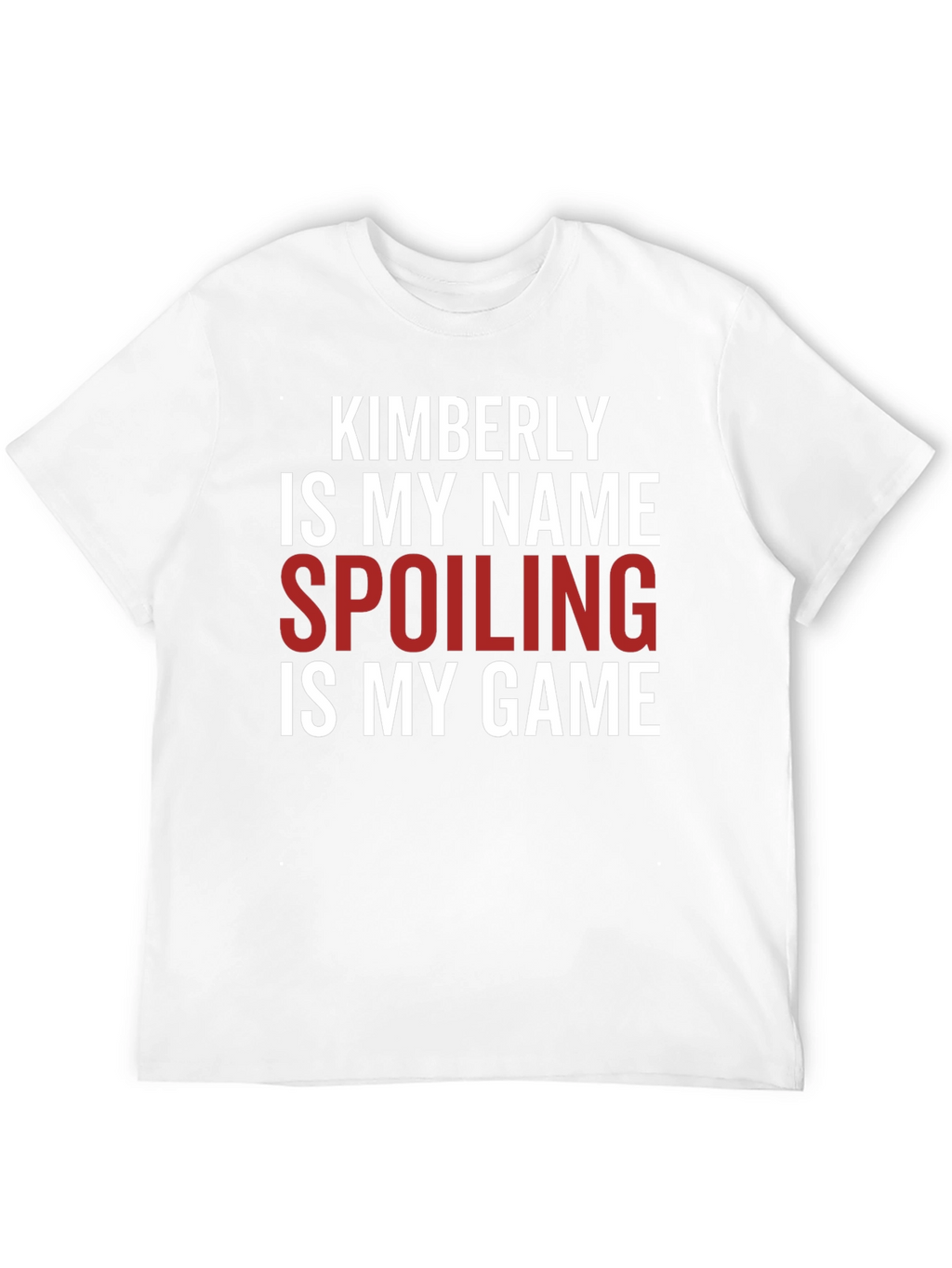 Kimberly Spoiling Game Graphic T-Shirt