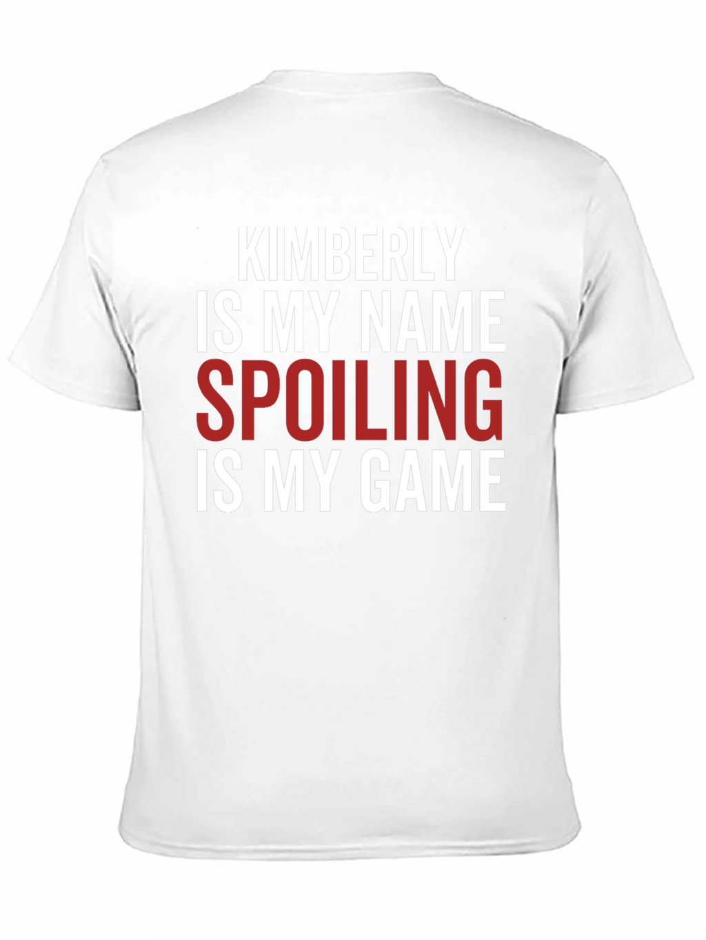 Kimberly Spoiling Game Graphic T-Shirt