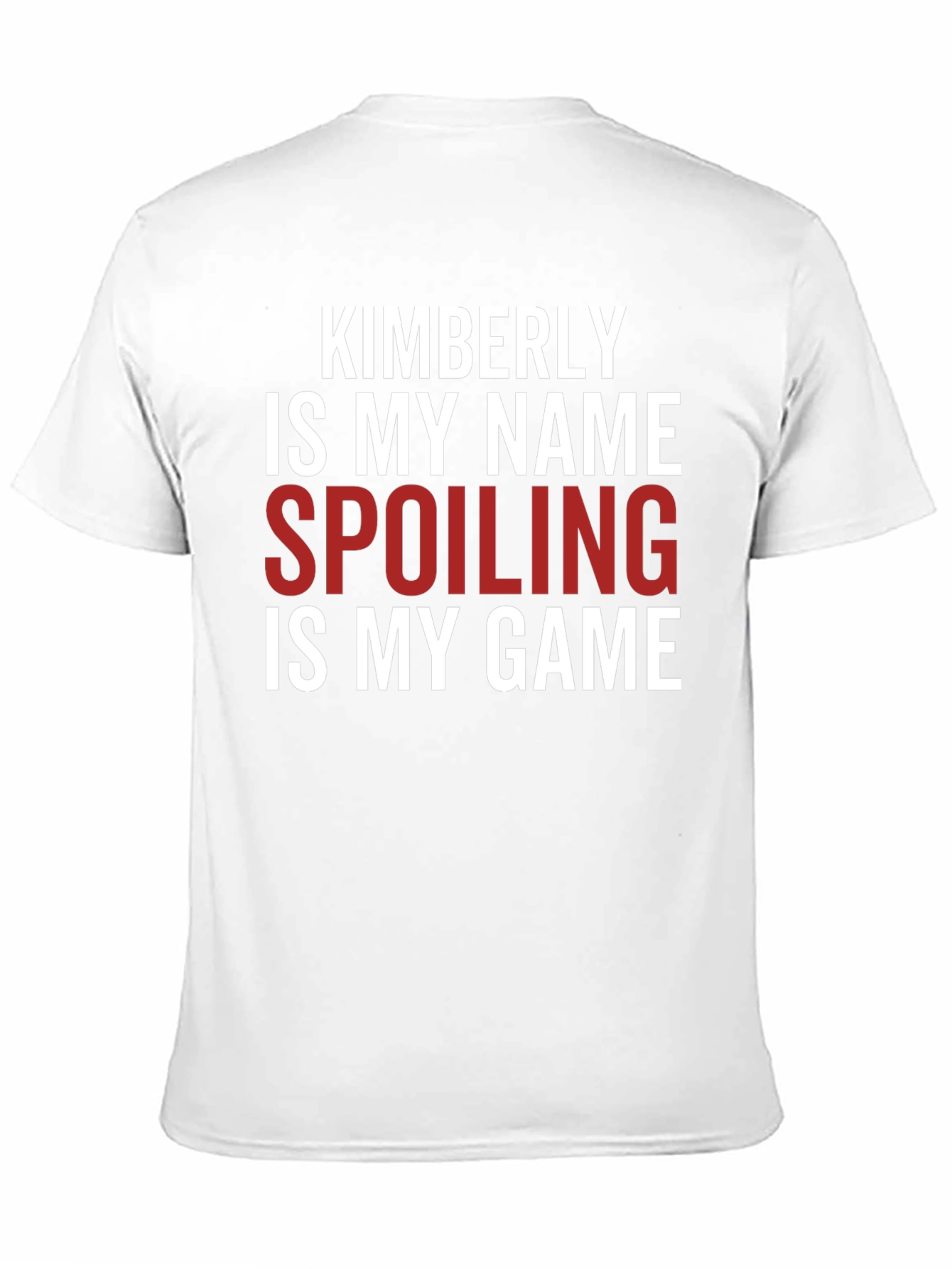 Kimberly Spoiling Game Graphic T-Shirt