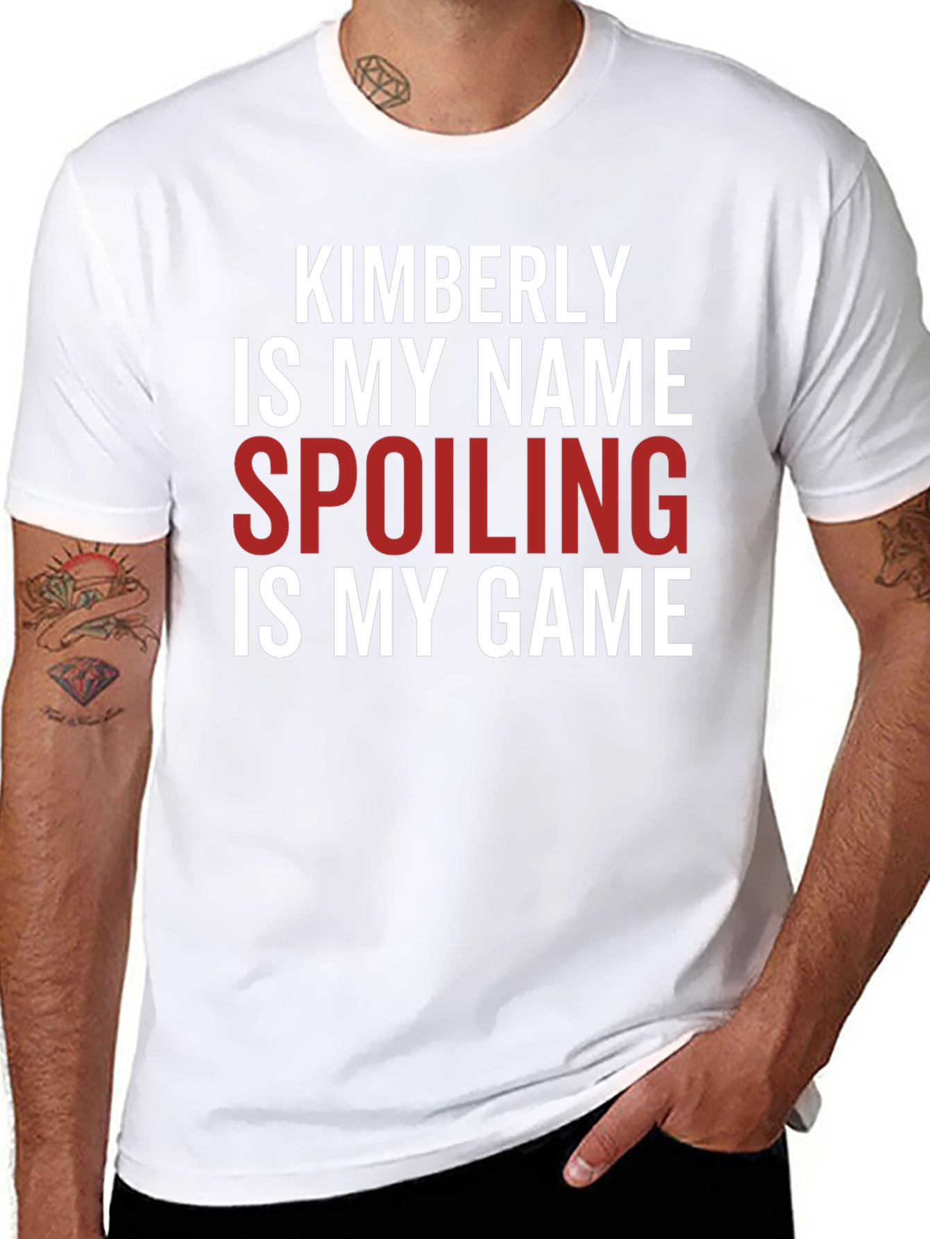 Kimberly Spoiling Game Graphic T-Shirt