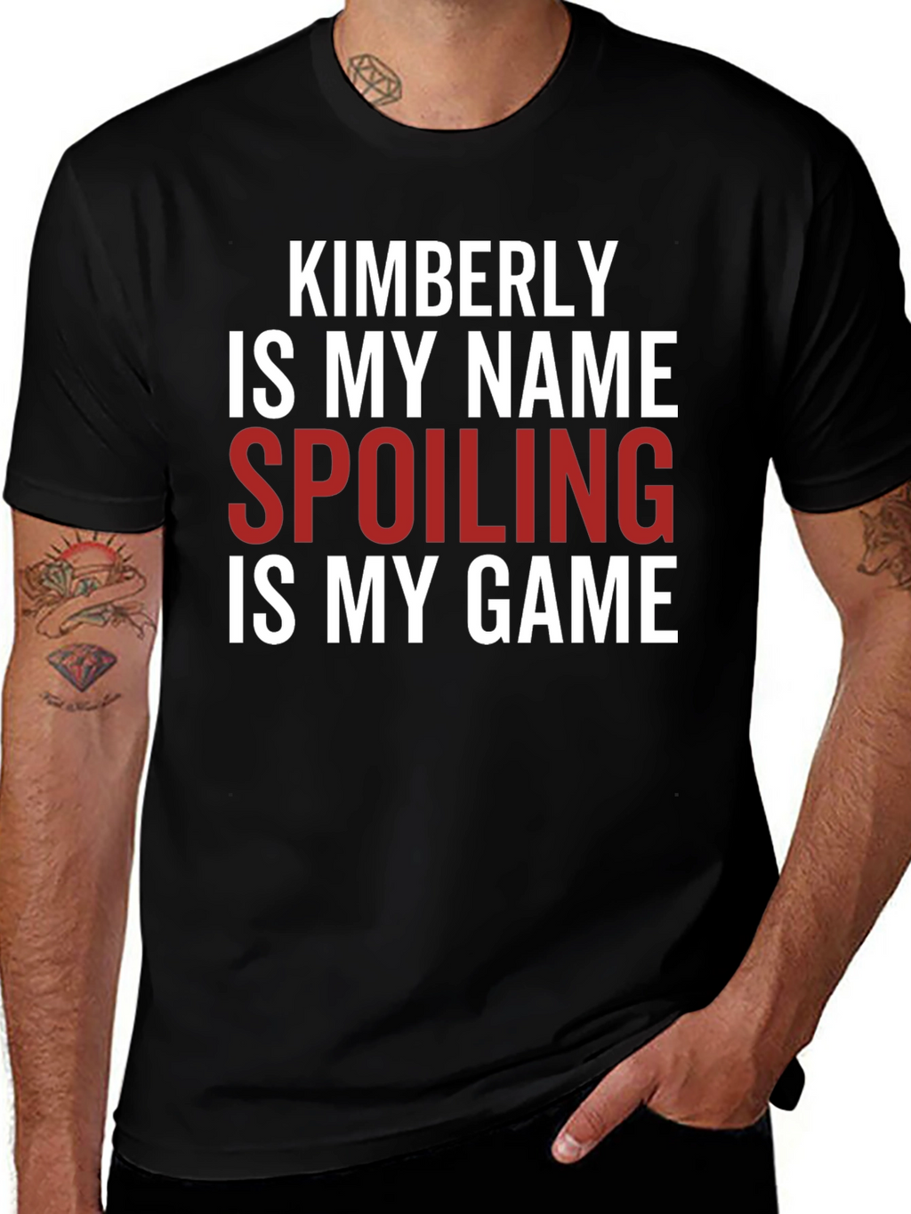Kimberly Spoiling Game Graphic T-Shirt