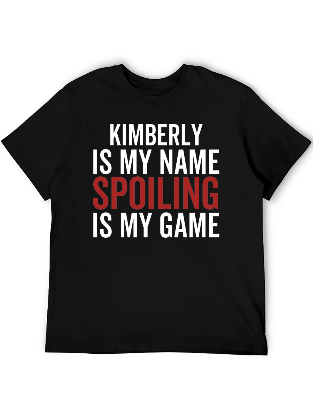 Kimberly Spoiling Game Graphic T-Shirt