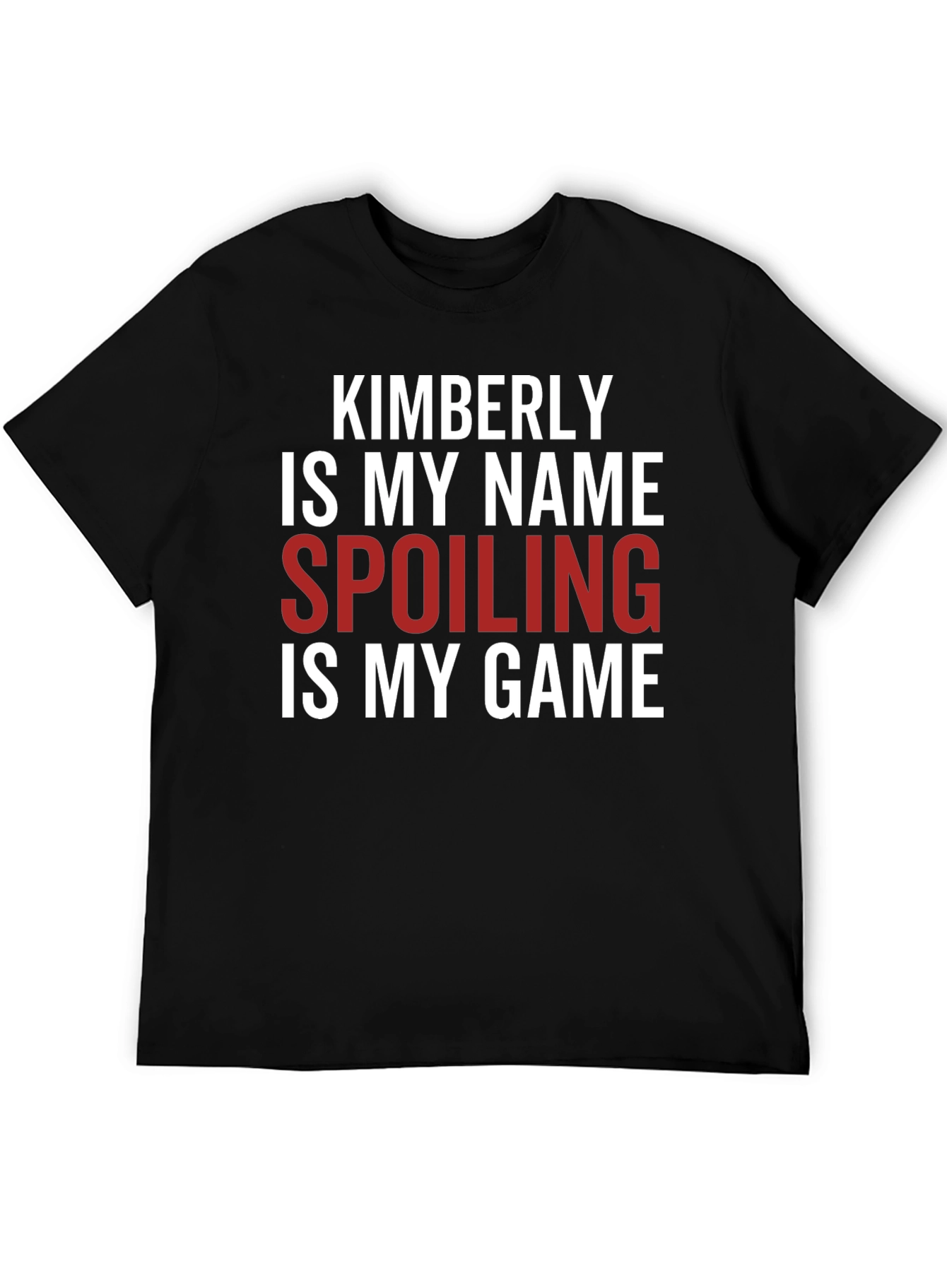 Kimberly Spoiling Game Graphic T-Shirt