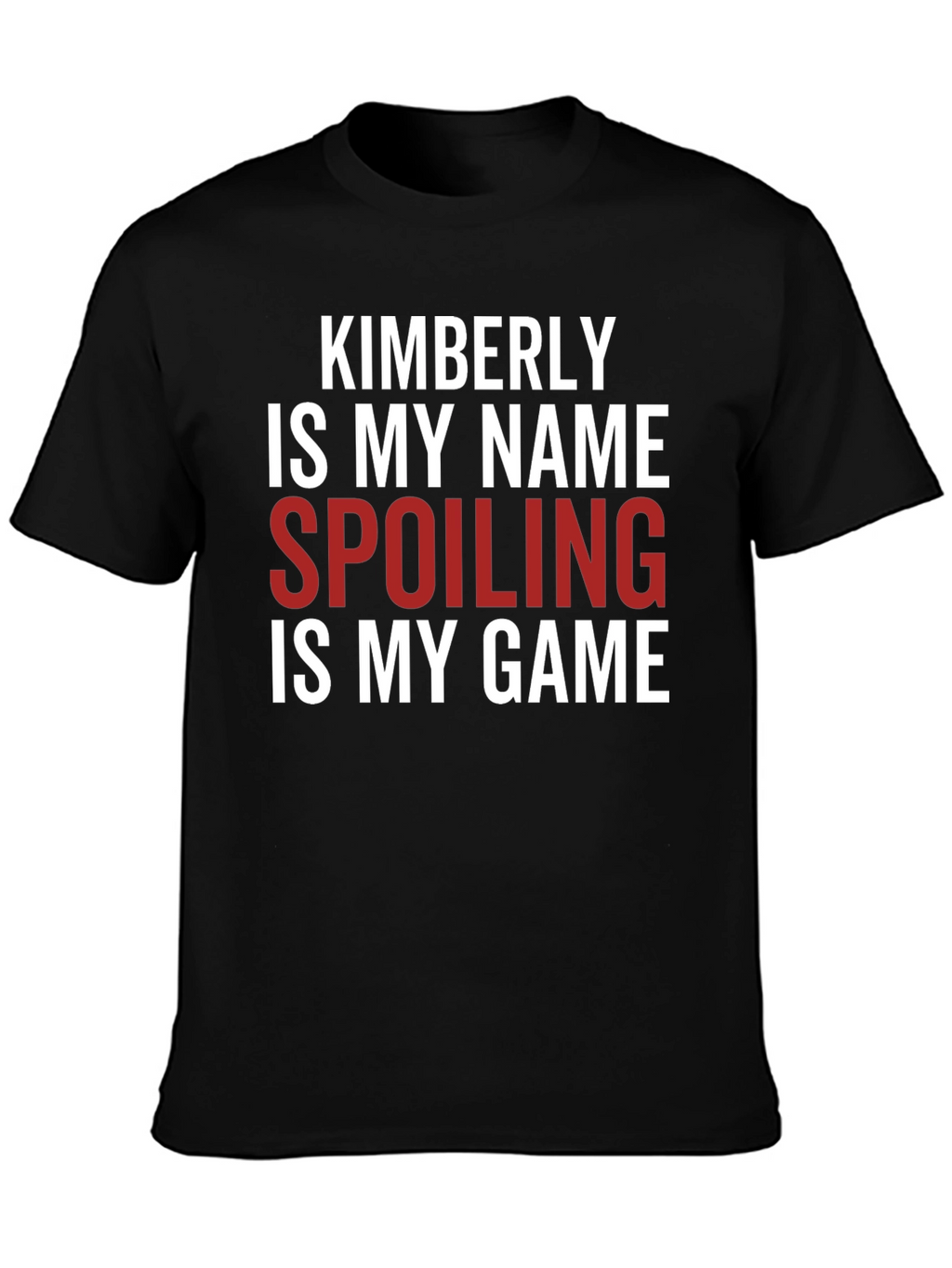 Kimberly Spoiling Game Graphic T-Shirt