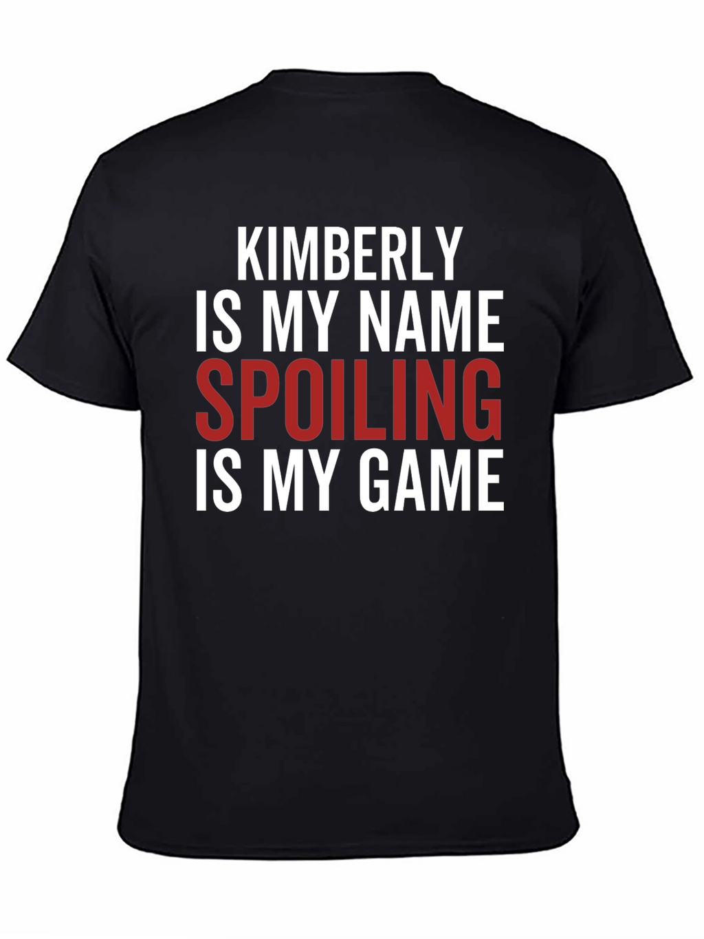 Kimberly Spoiling Game Graphic T-Shirt