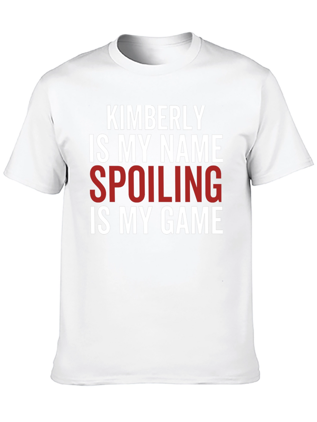 Kimberly Spoiling Game Graphic T-Shirt