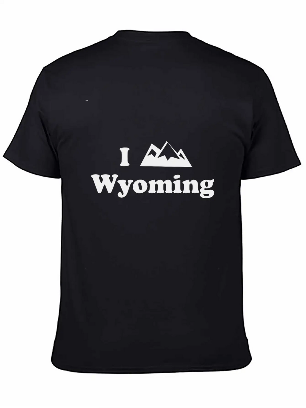 Wyoming Mountain Unisex Casual T-Shirt – Clean Design For Daily Comfort