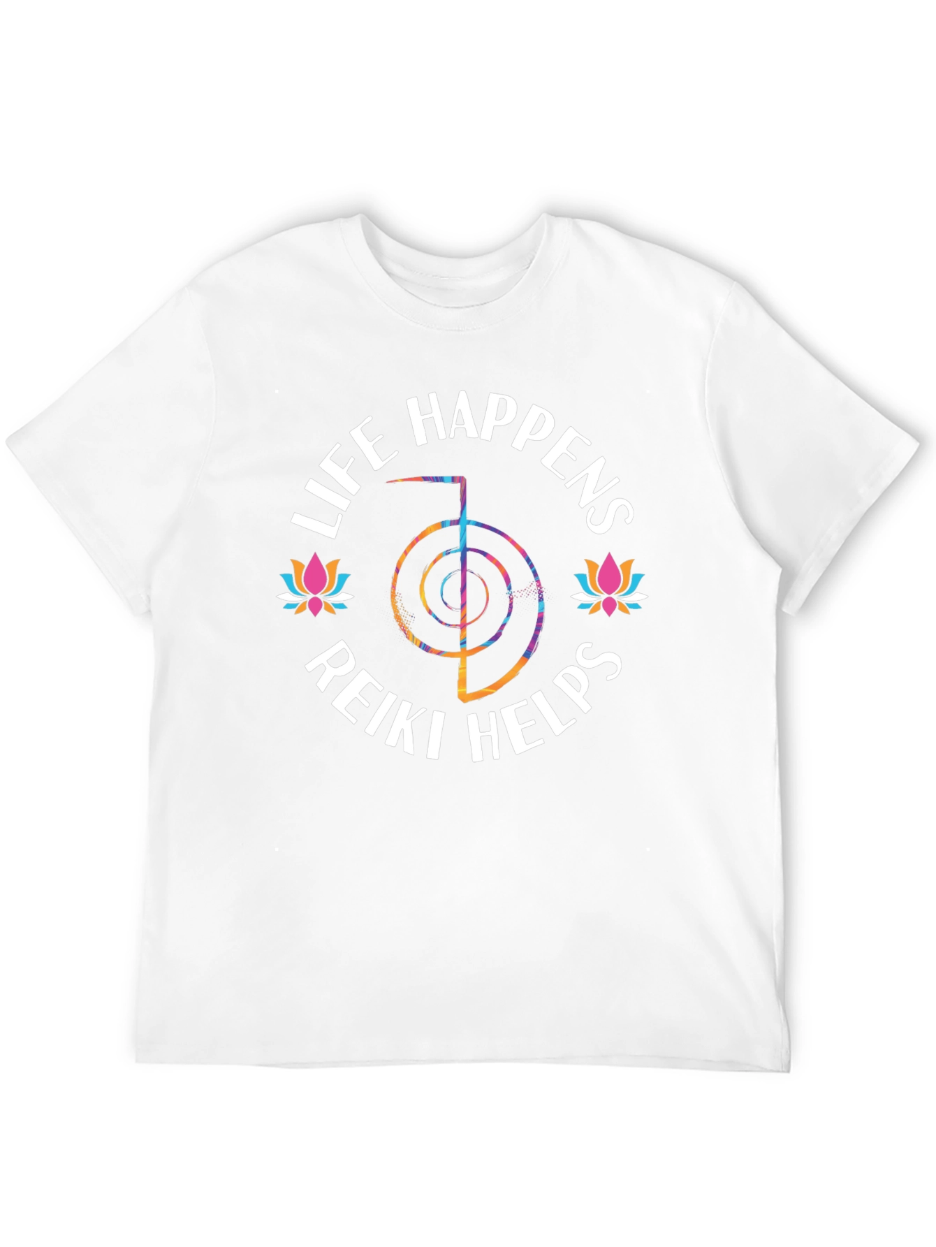 Life Happens Reiki Helps Graphic T-Shirt