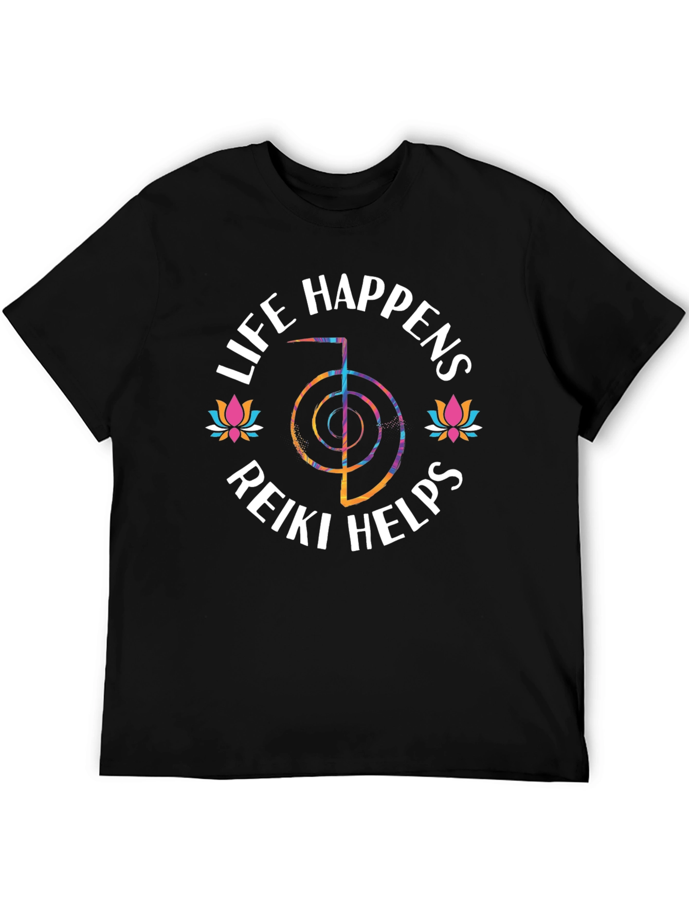 Life Happens Reiki Helps Graphic T-Shirt