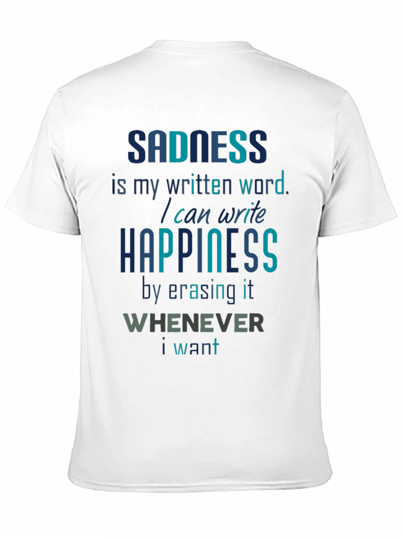 Sadness Happiness Graphic T-Shirt