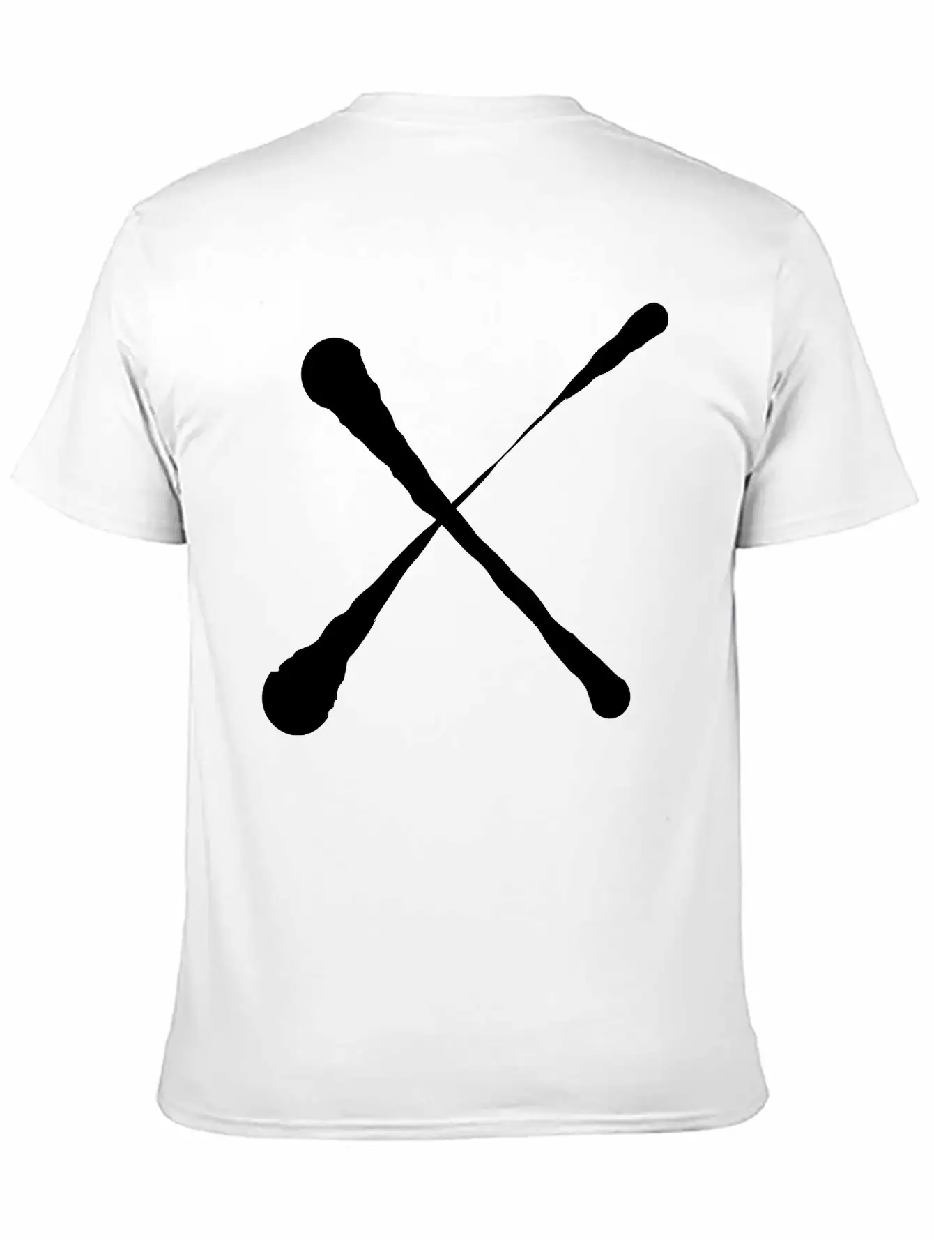 X Cross Design Unisex Short Sleeve Soft Cotton T-Shirt – Casual Everyday Wear