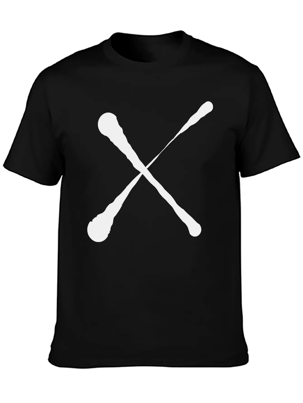 X Cross Design Unisex Short Sleeve Soft Cotton T-Shirt – Casual Everyday Wear