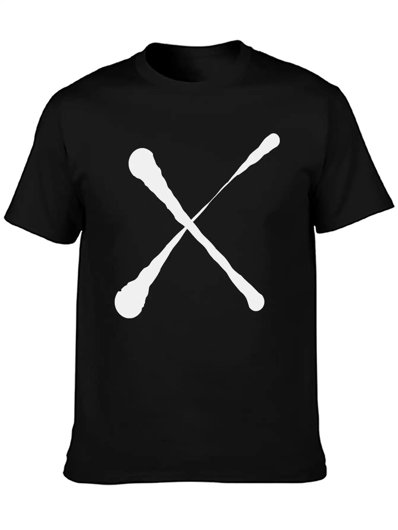 X Cross Design Unisex Short Sleeve Soft Cotton T-Shirt – Casual Everyday Wear