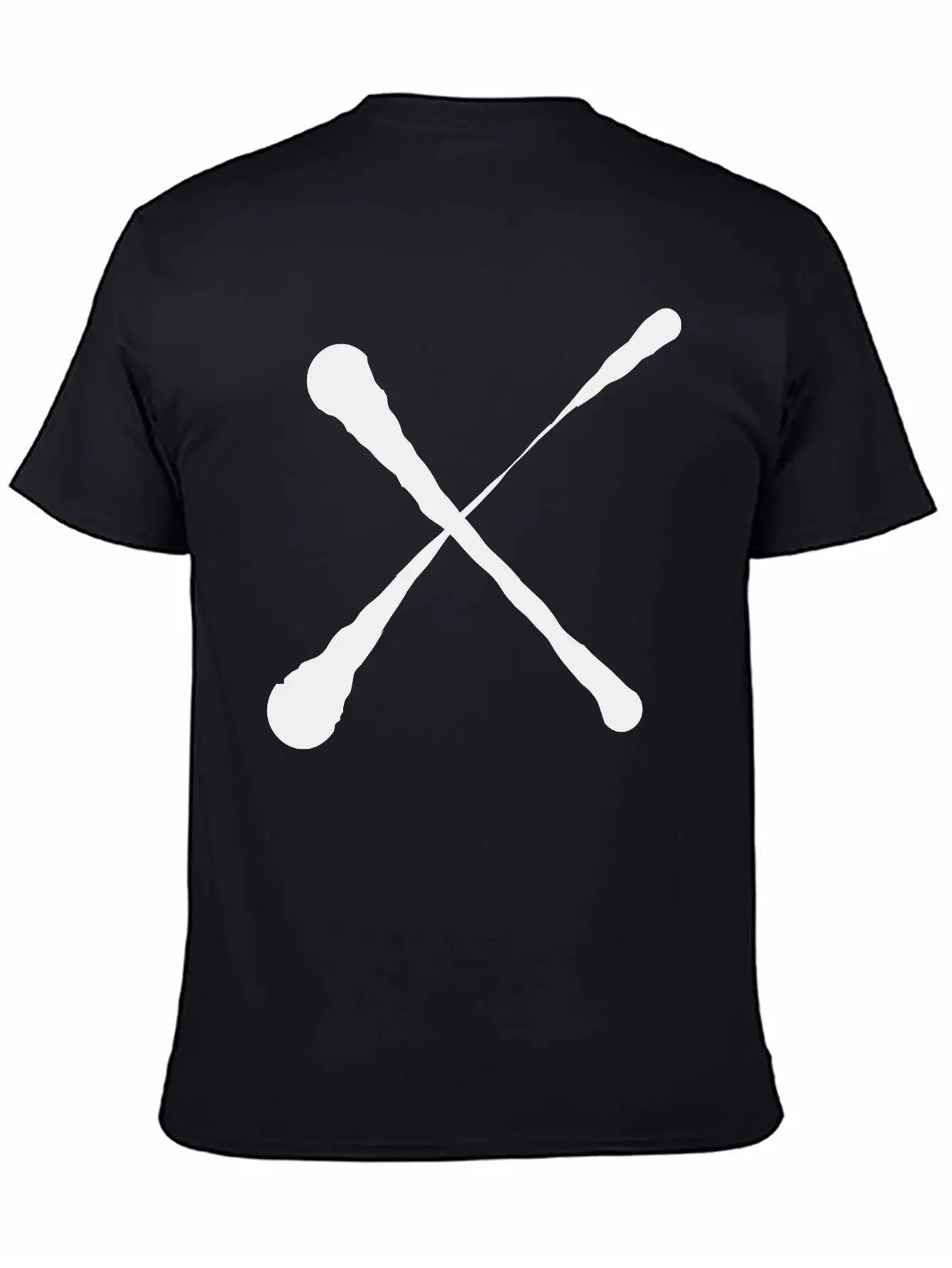 X Cross Design Unisex Short Sleeve Soft Cotton T-Shirt – Casual Everyday Wear