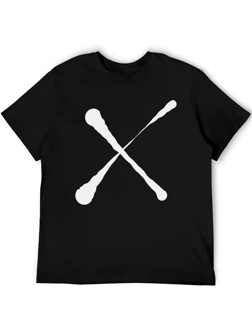 X Cross Design Unisex Short Sleeve Soft Cotton T-Shirt – Casual Everyday Wear