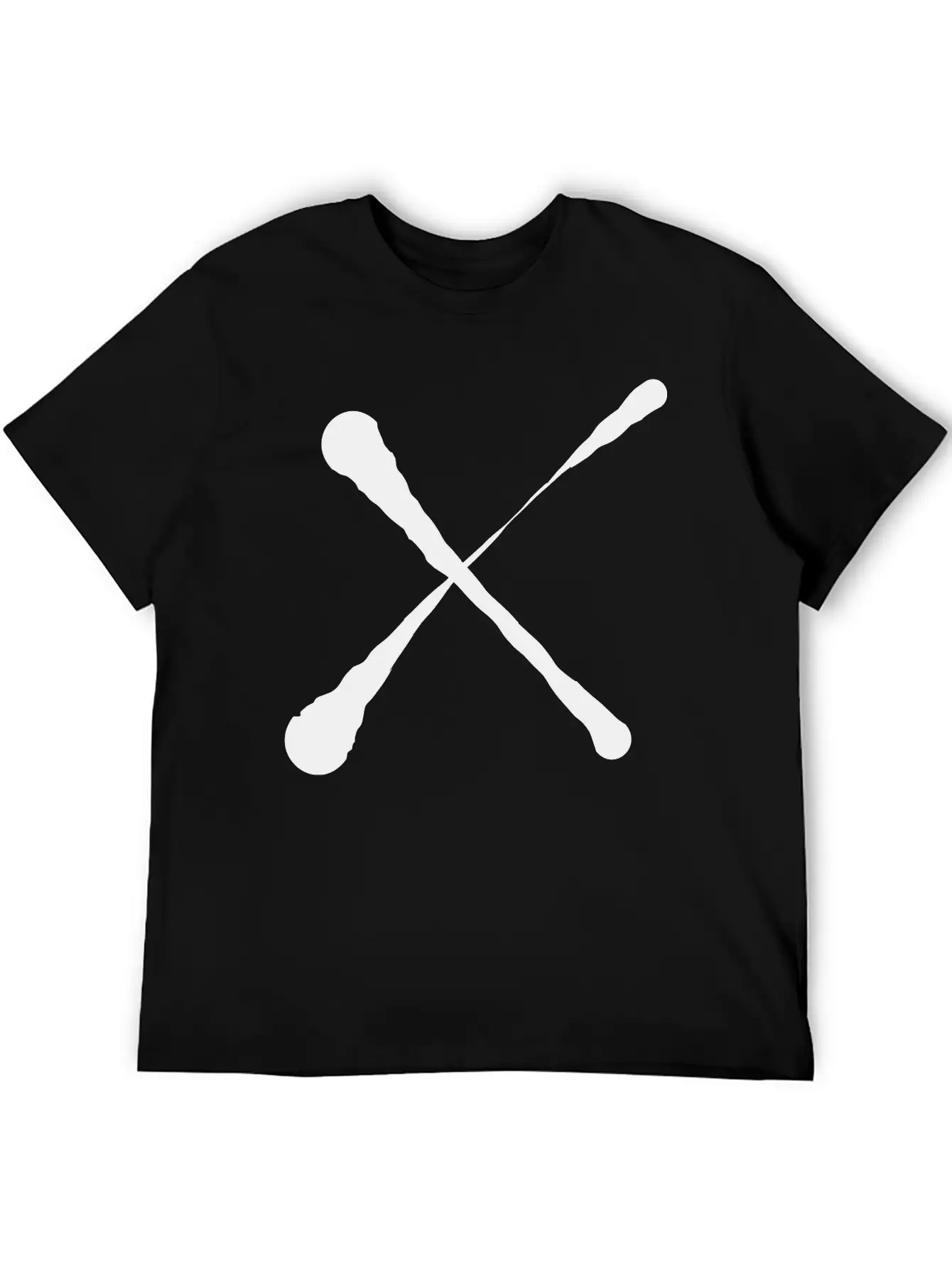 X Cross Design Unisex Short Sleeve Soft Cotton T-Shirt – Casual Everyday Wear