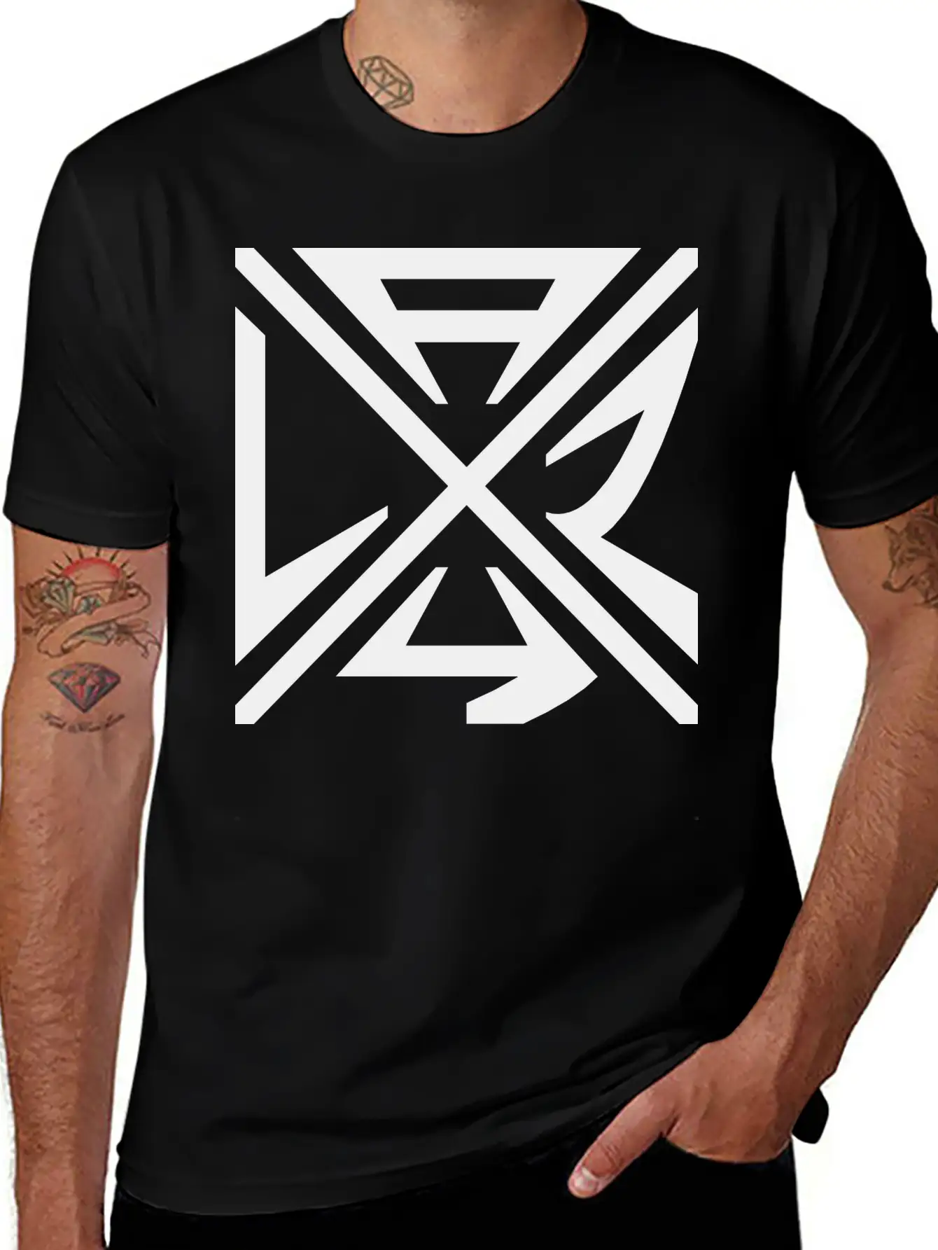 X Cross Lazy Unisex Casual T-Shirt – Clean Design For Daily Comfort