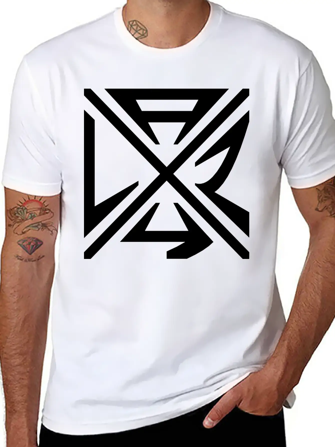 X Cross Lazy Unisex Casual T-Shirt – Clean Design For Daily Comfort