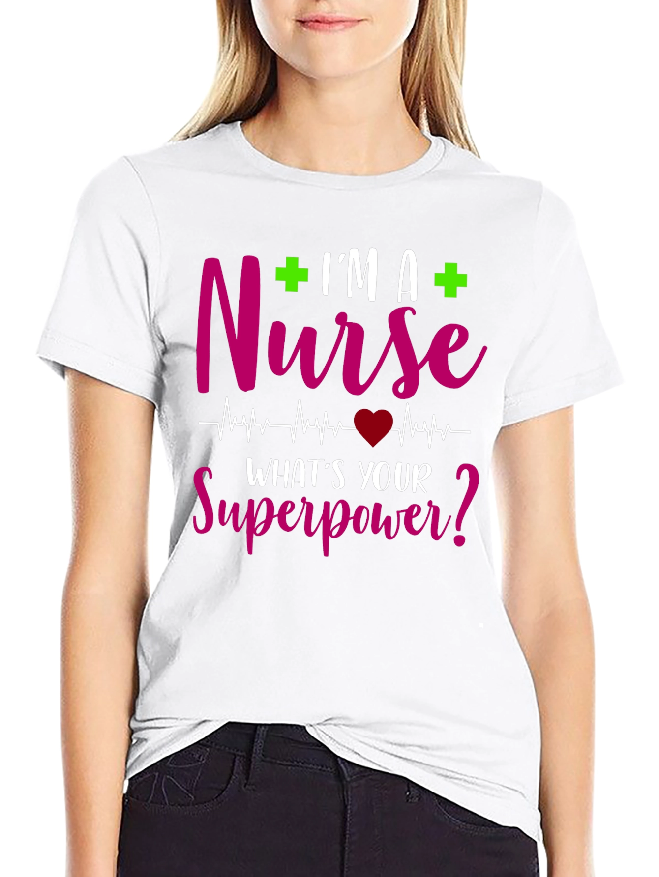 Nurse Superpower T-Shirt - Healthcare Hero Tee