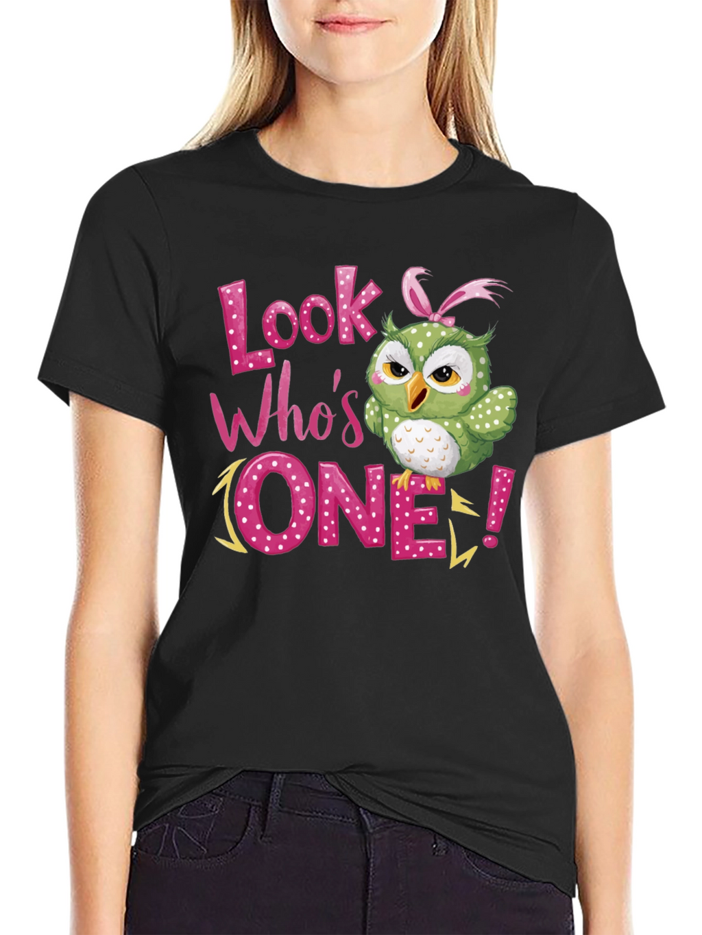 Look Whos One Owl Birthday T-Shirt