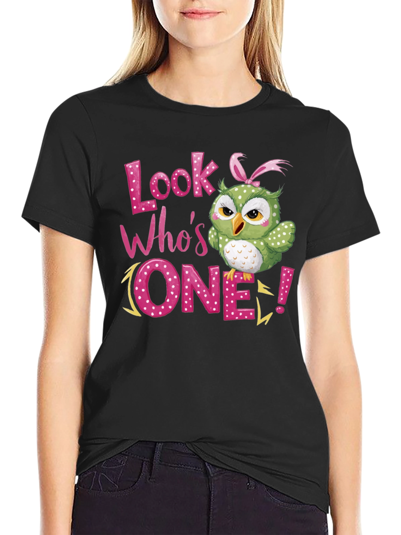 Look Whos One Owl Birthday T-Shirt