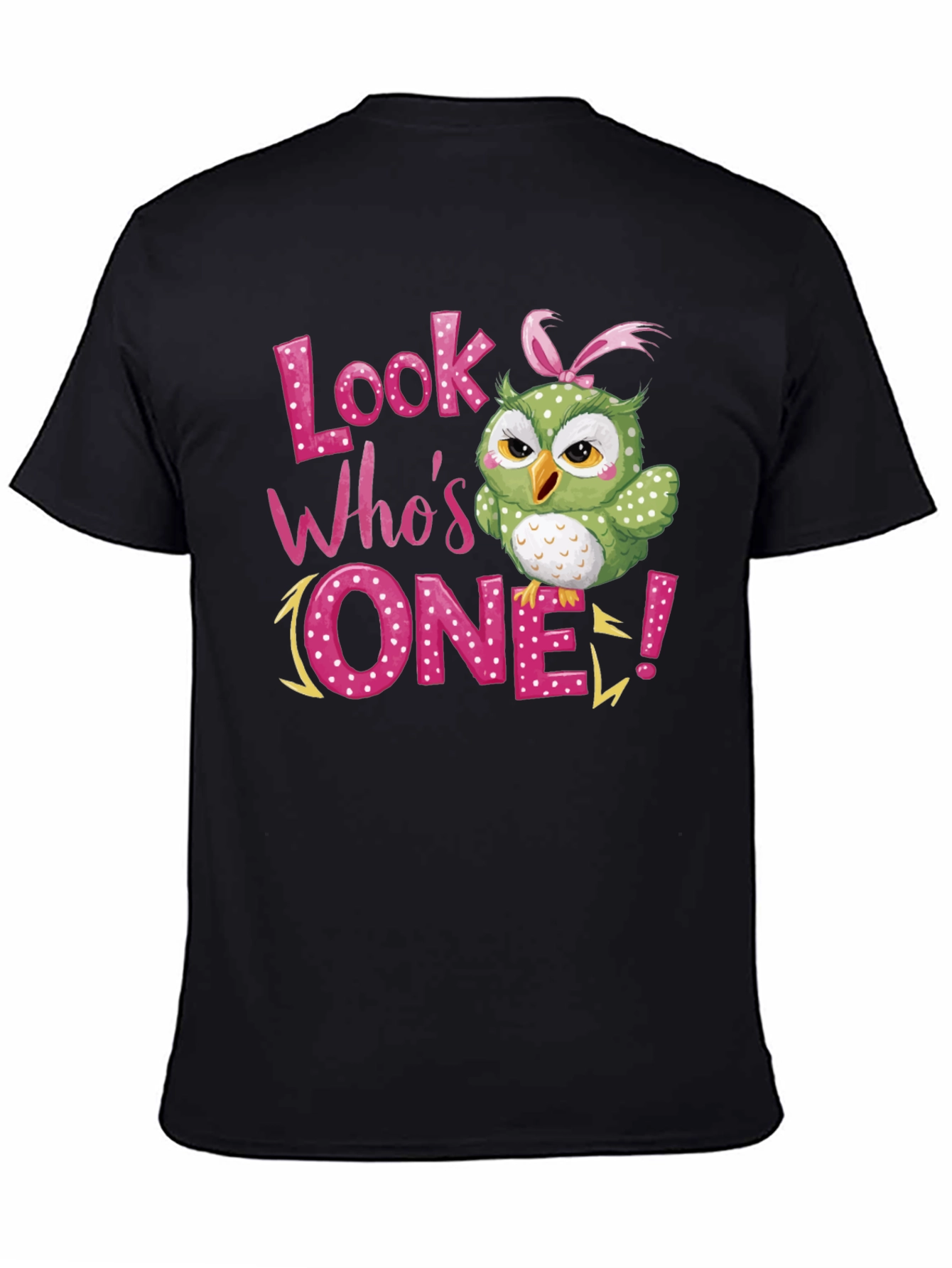Look Whos One Owl Birthday T-Shirt