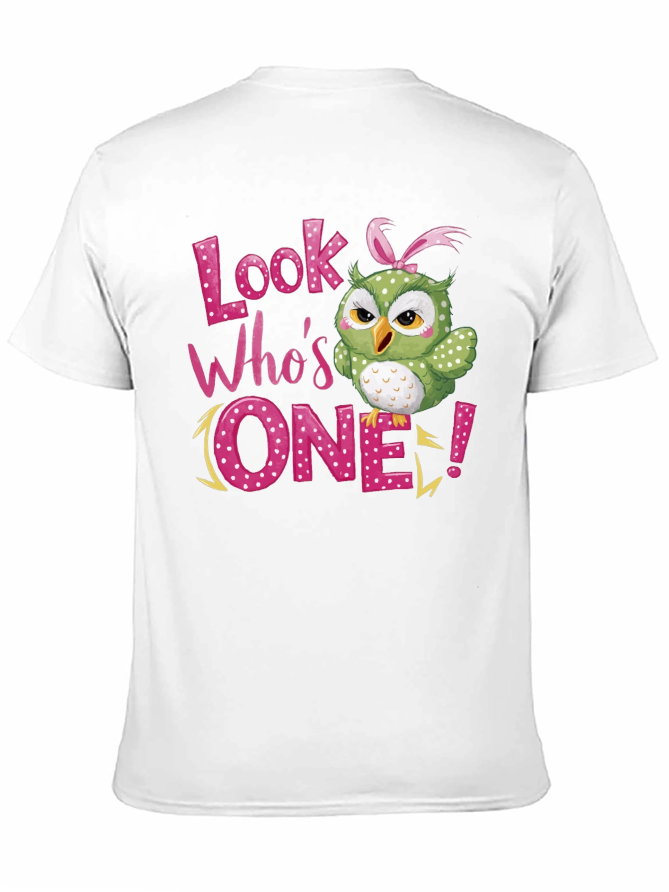 Look Whos One Owl Birthday T-Shirt