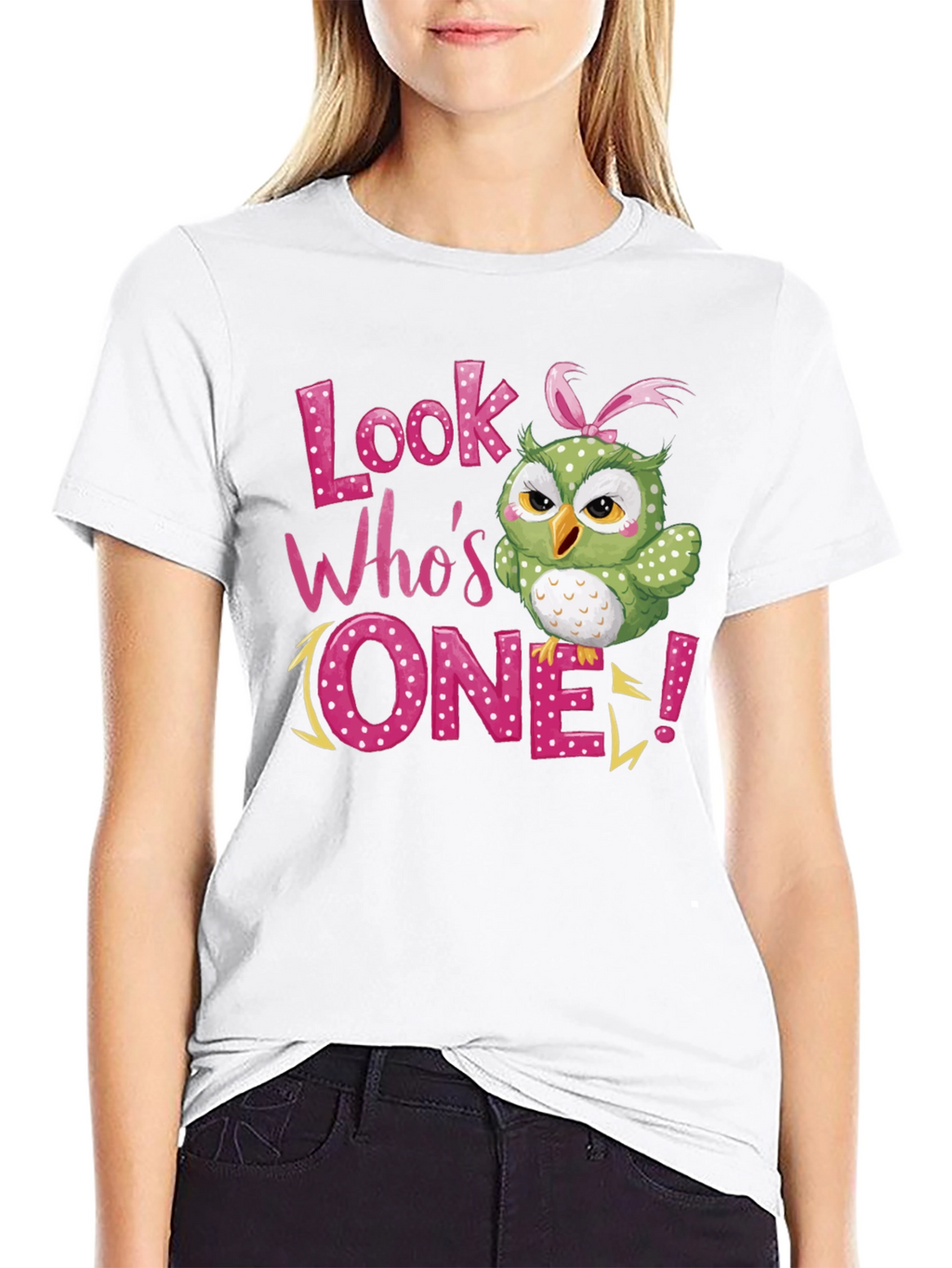 Look Whos One Owl Birthday T-Shirt