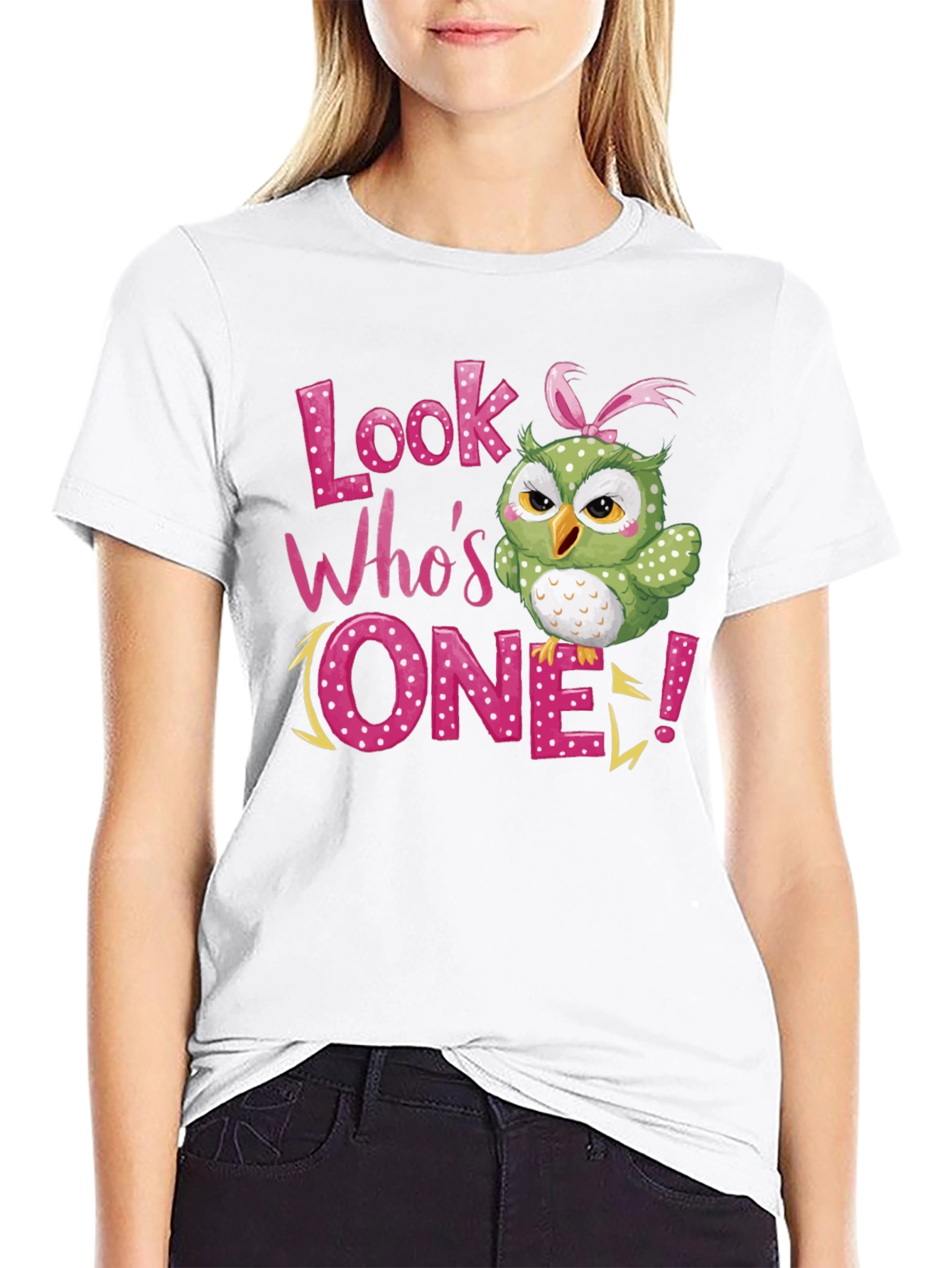 Look Whos One Owl Birthday T-Shirt