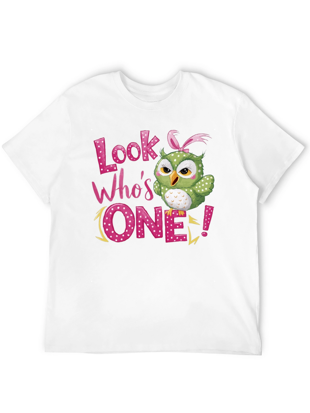 Look Whos One Owl Birthday T-Shirt