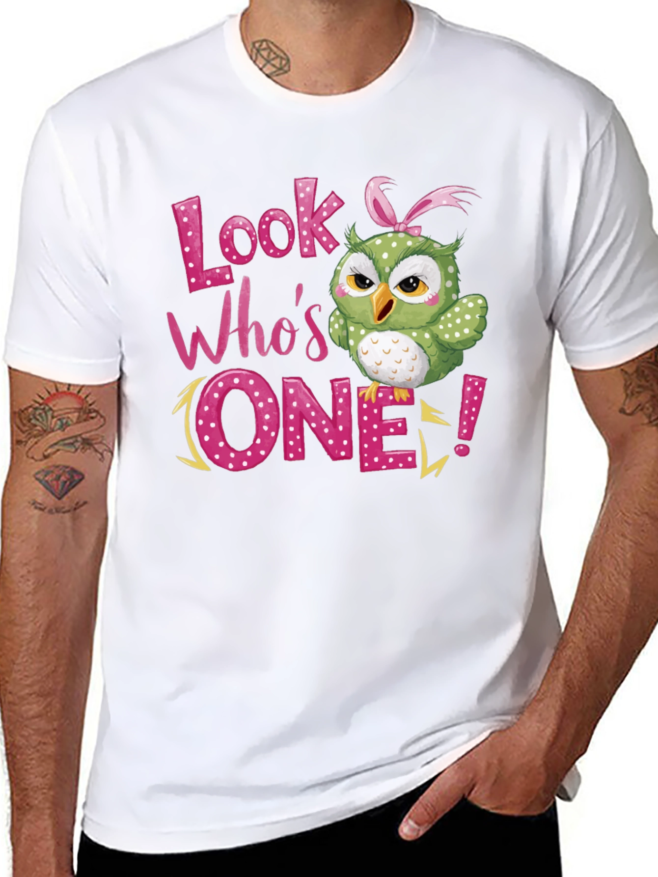 Look Whos One Owl Birthday T-Shirt