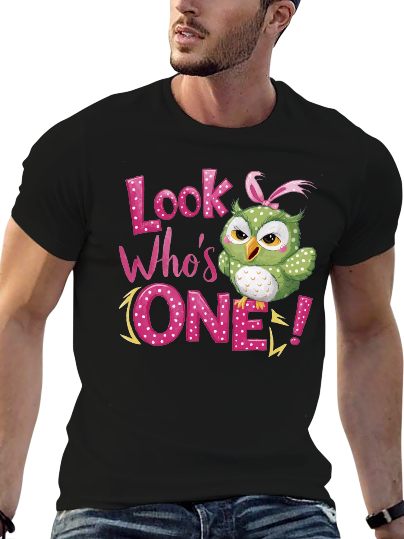 Look Whos One Owl Birthday T-Shirt