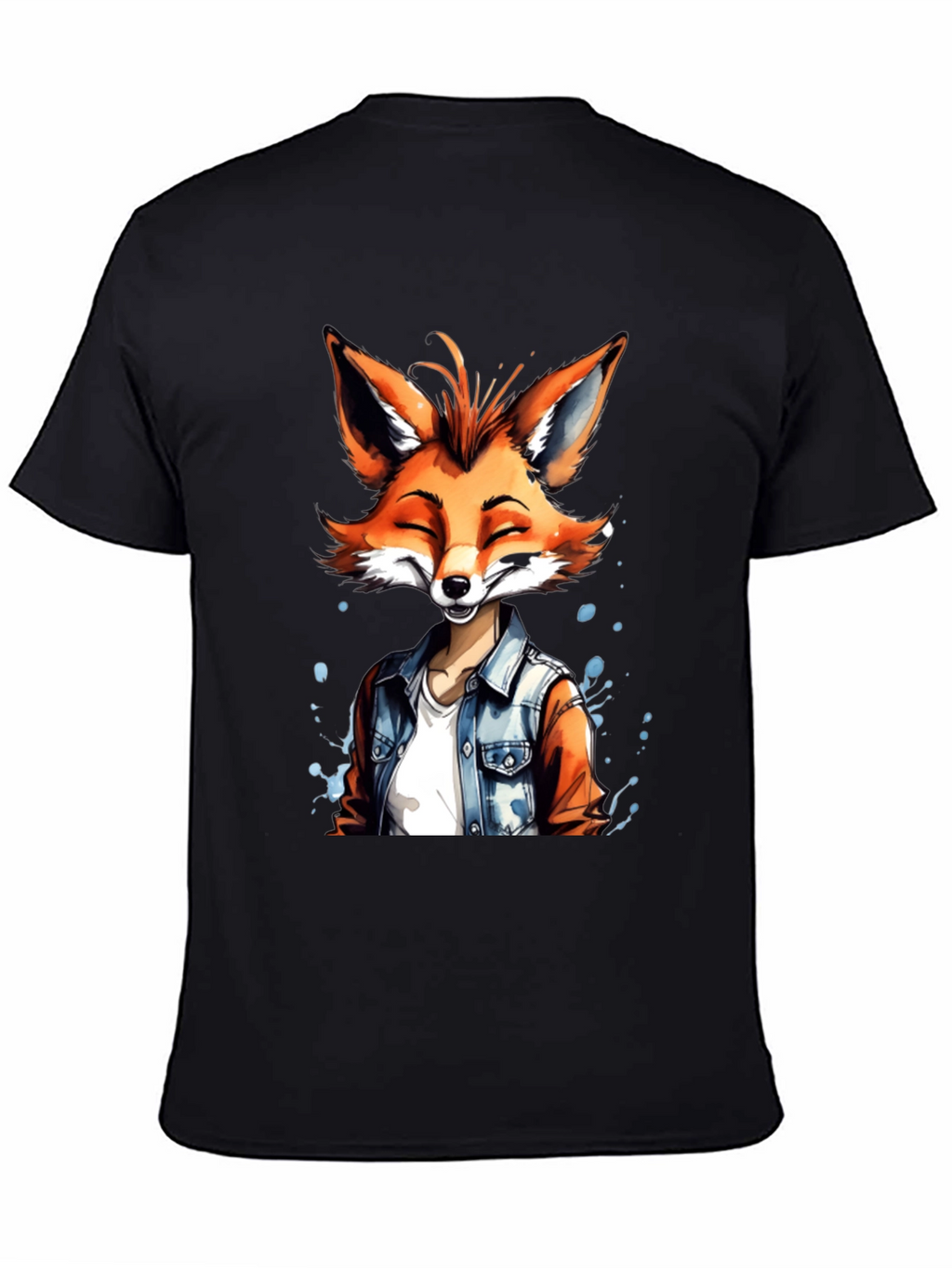 Trendy Fox Graphic Tee - Cool Casual Wear
