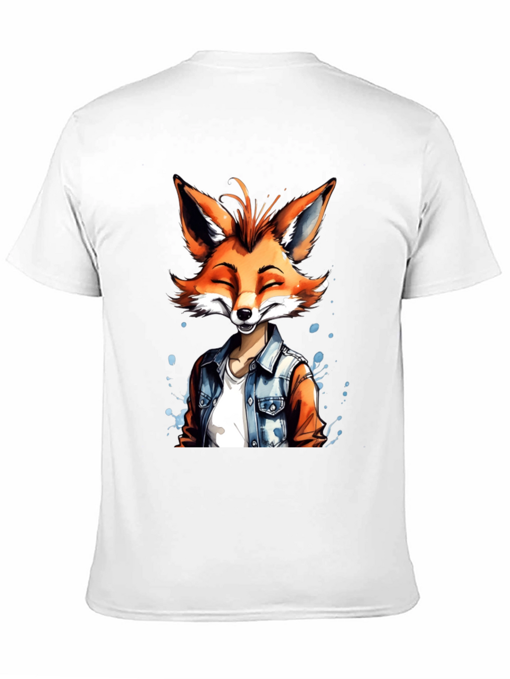 Trendy Fox Graphic Tee - Cool Casual Wear