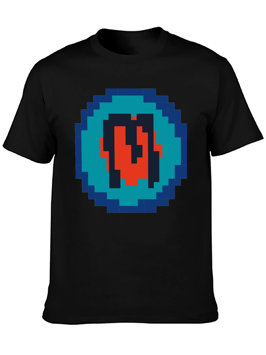 Pixel Art Letter Graphic Tee