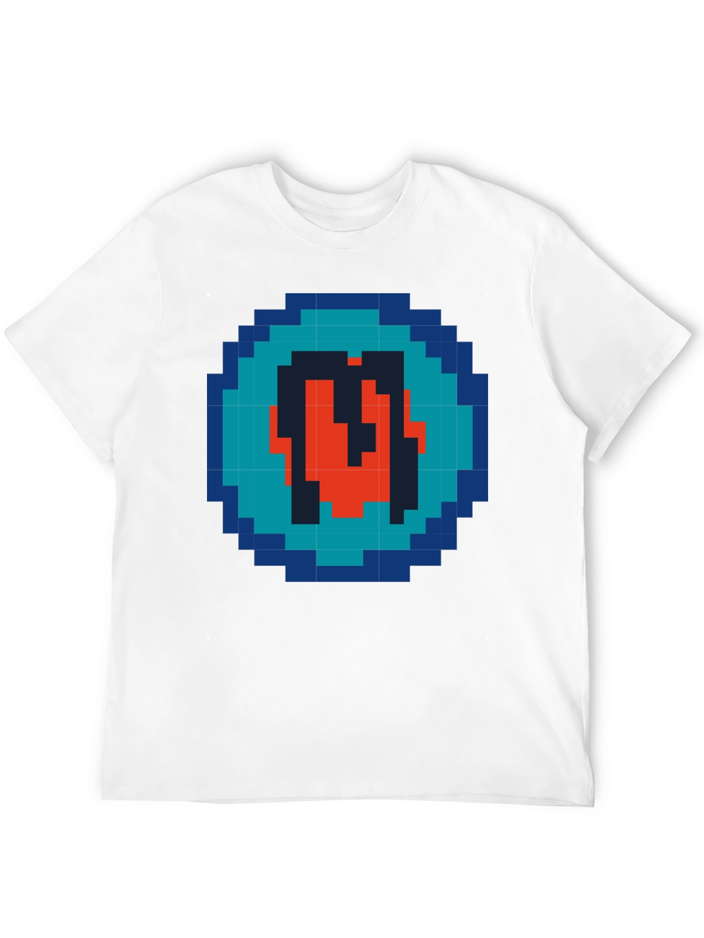 Pixel Art Letter Graphic Tee