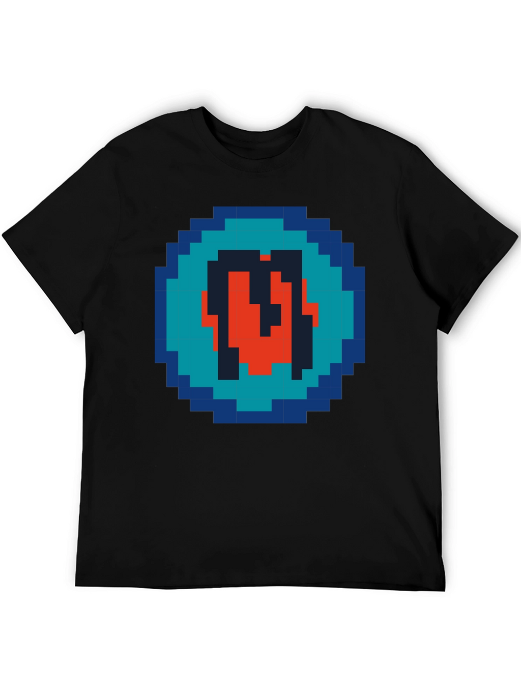 Pixel Art Letter Graphic Tee