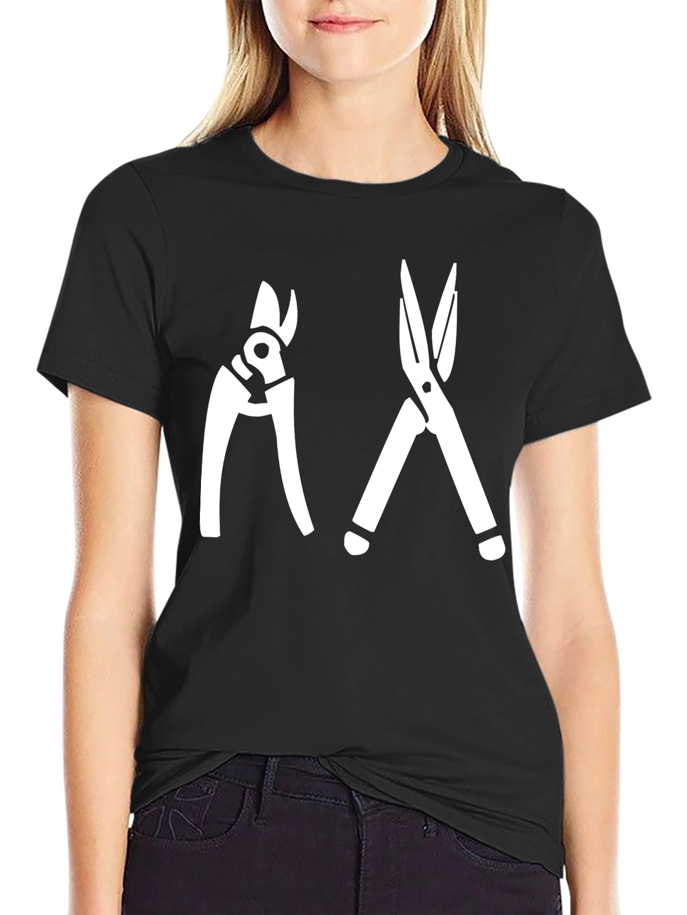 Gardening Tool Graphic T-Shirt