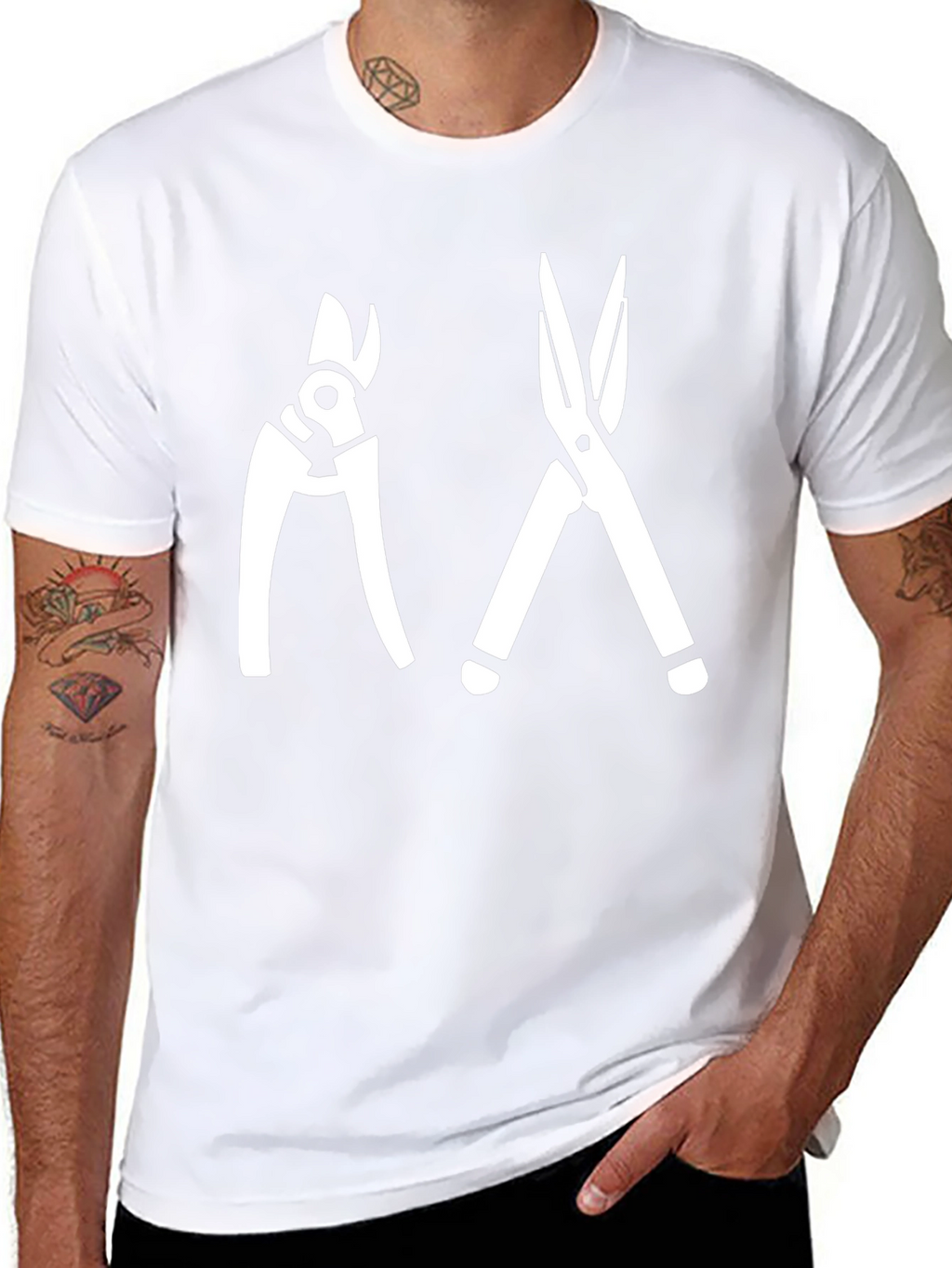 Gardening Tool Graphic T-Shirt
