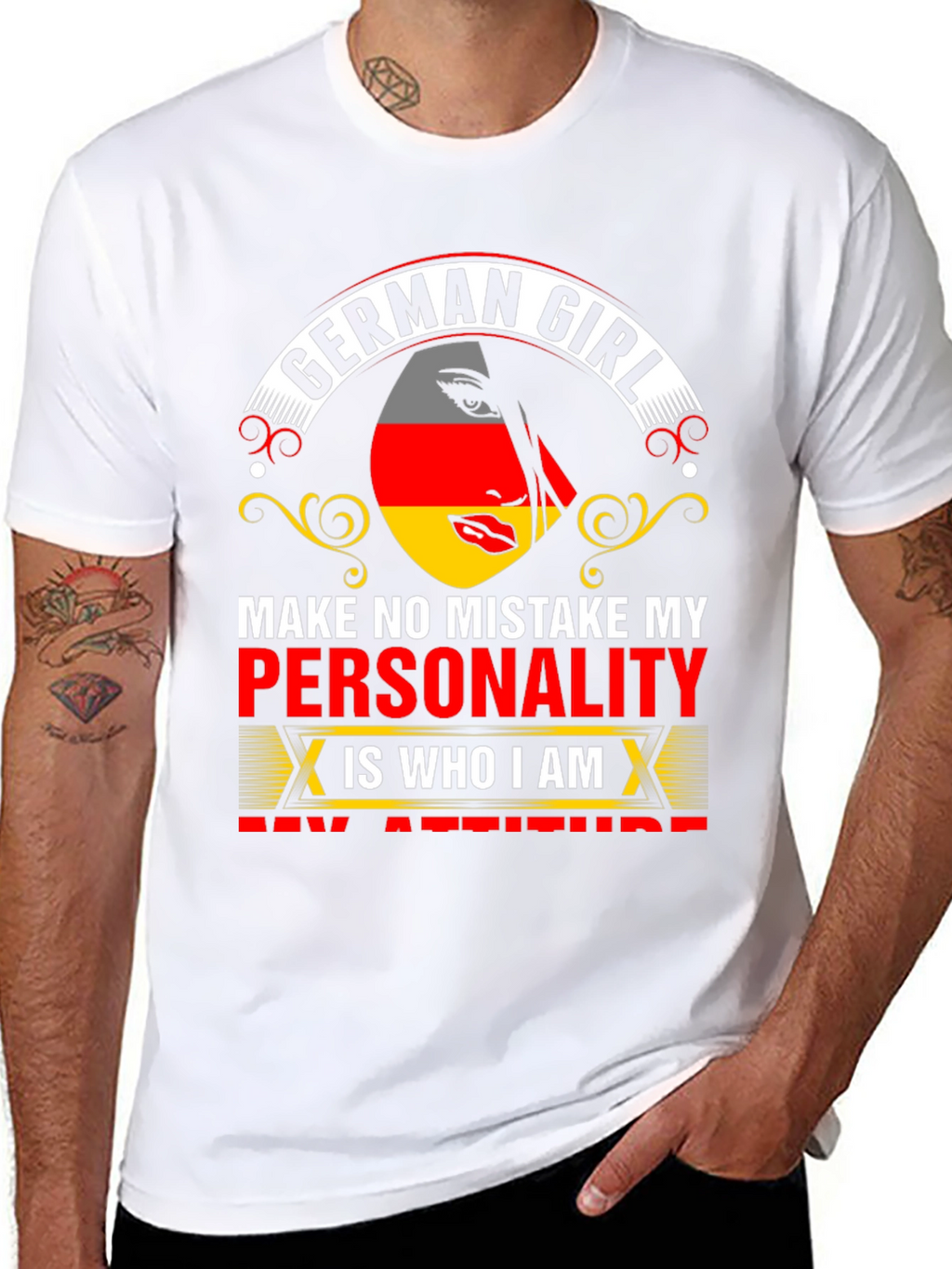 German Girl Personality Graphic Tee