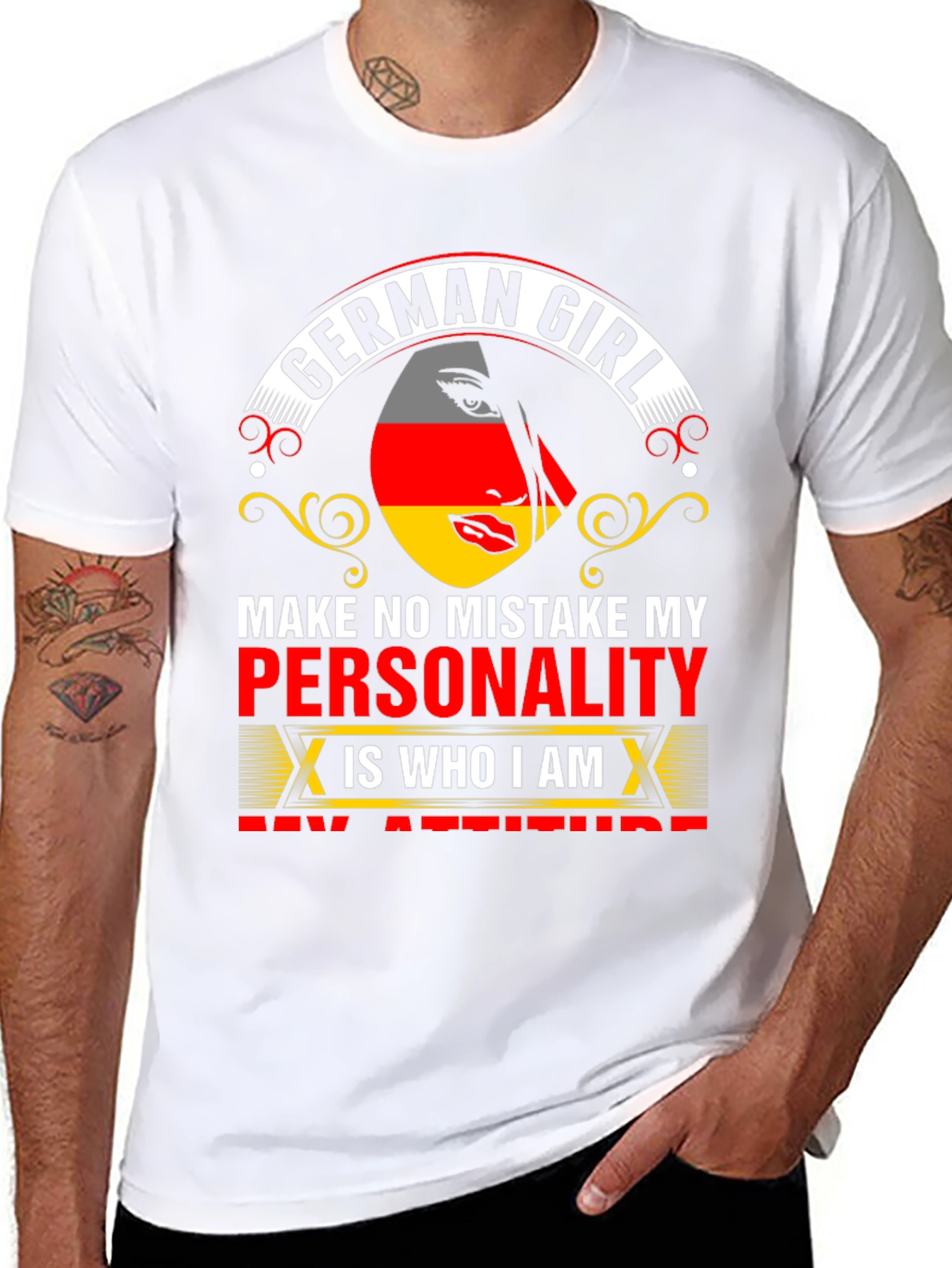 German Girl Personality Graphic Tee