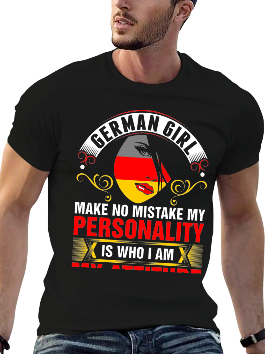 German Girl Personality Graphic Tee