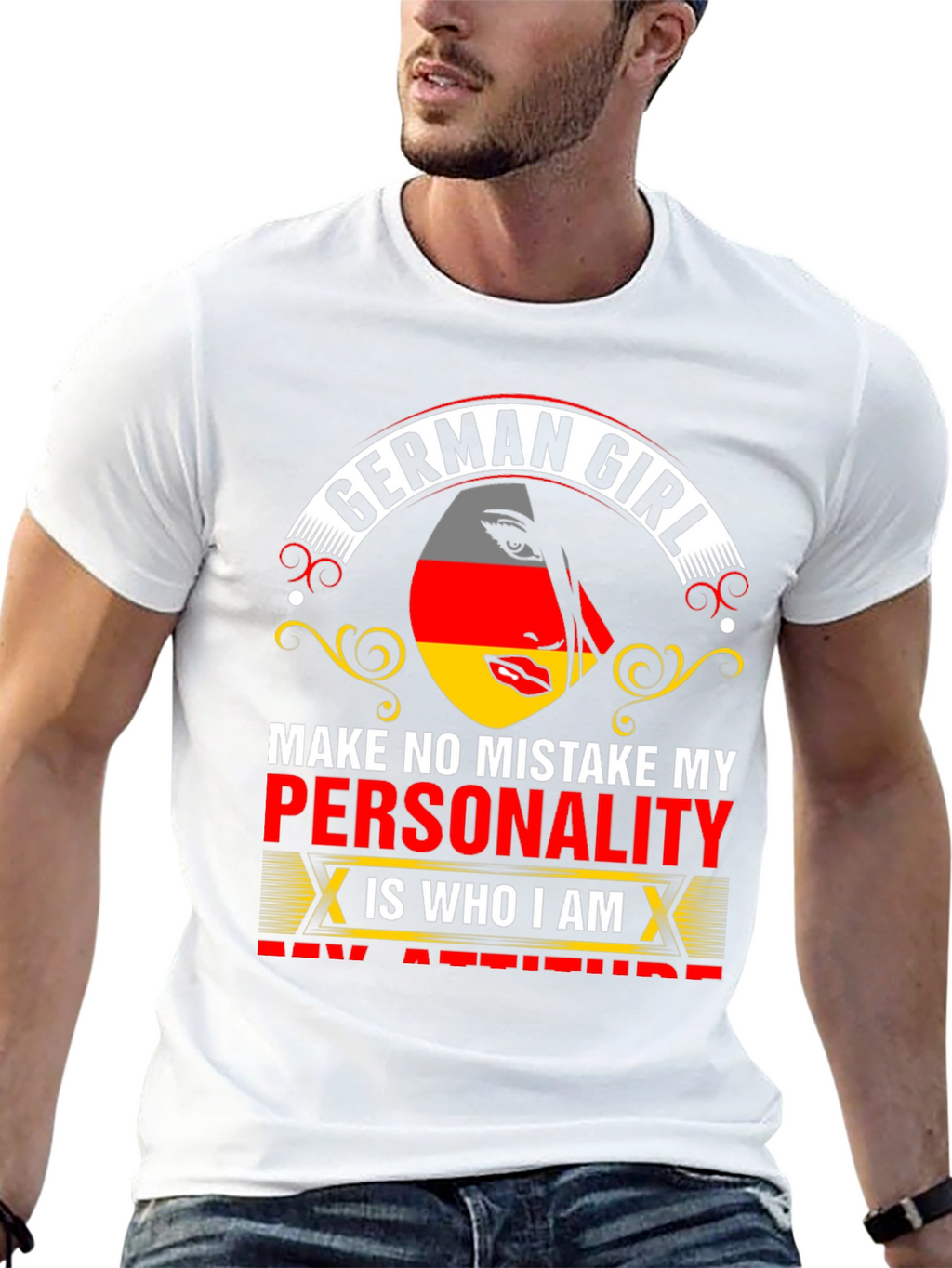 German Girl Personality Graphic Tee