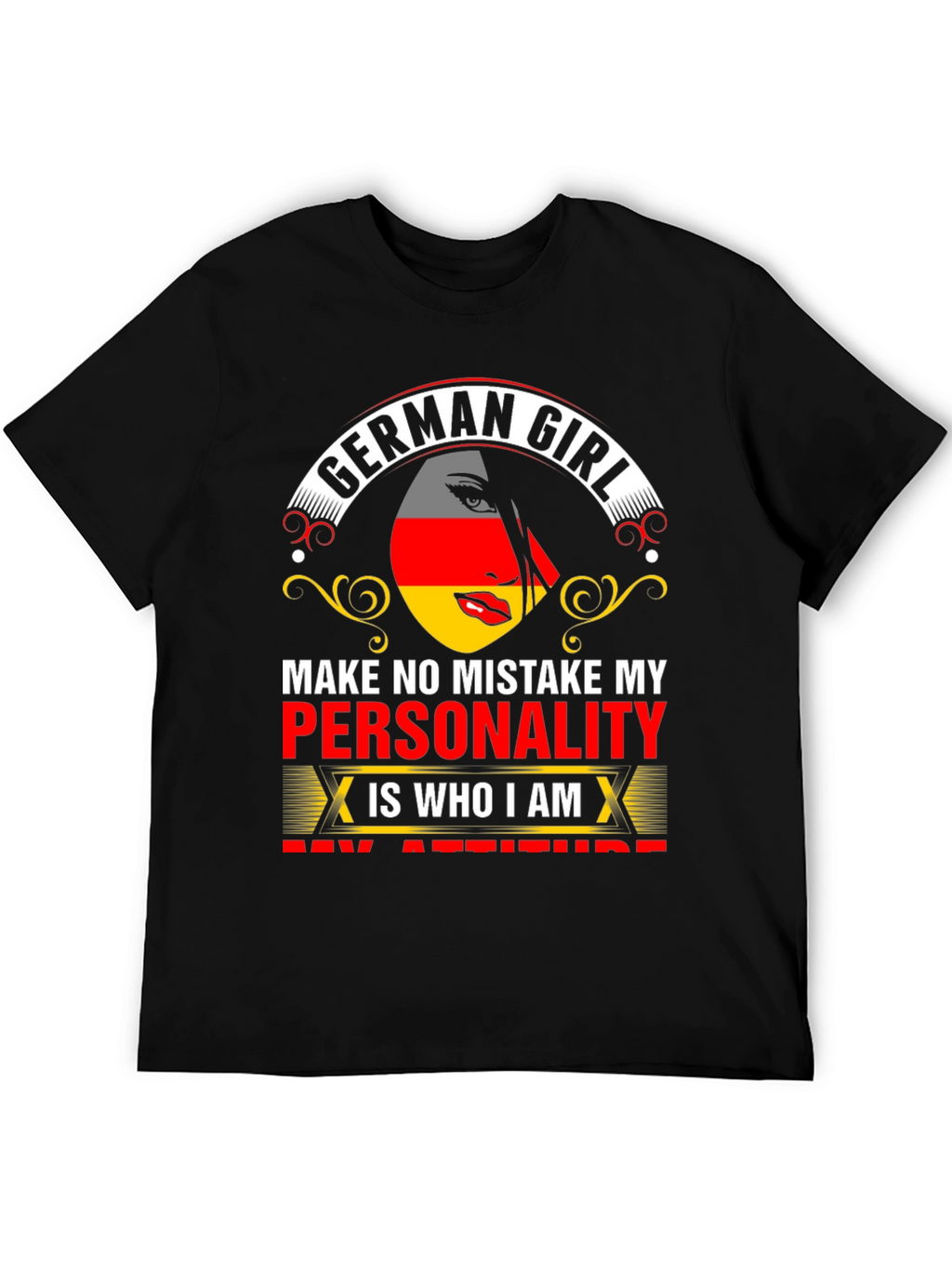 German Girl Personality Graphic Tee