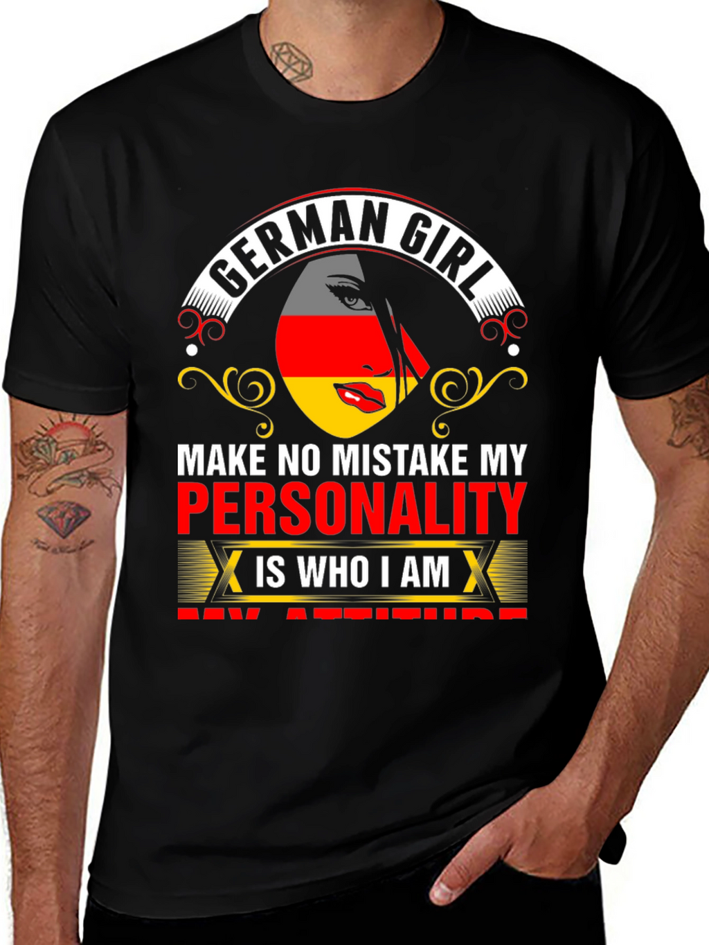 German Girl Personality Graphic Tee