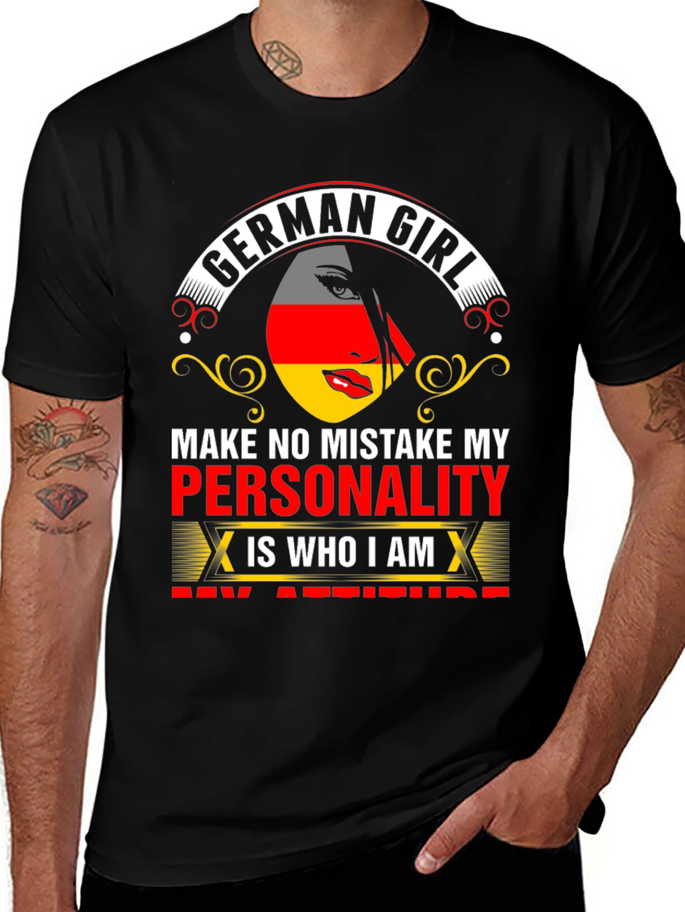 German Girl Personality Graphic Tee