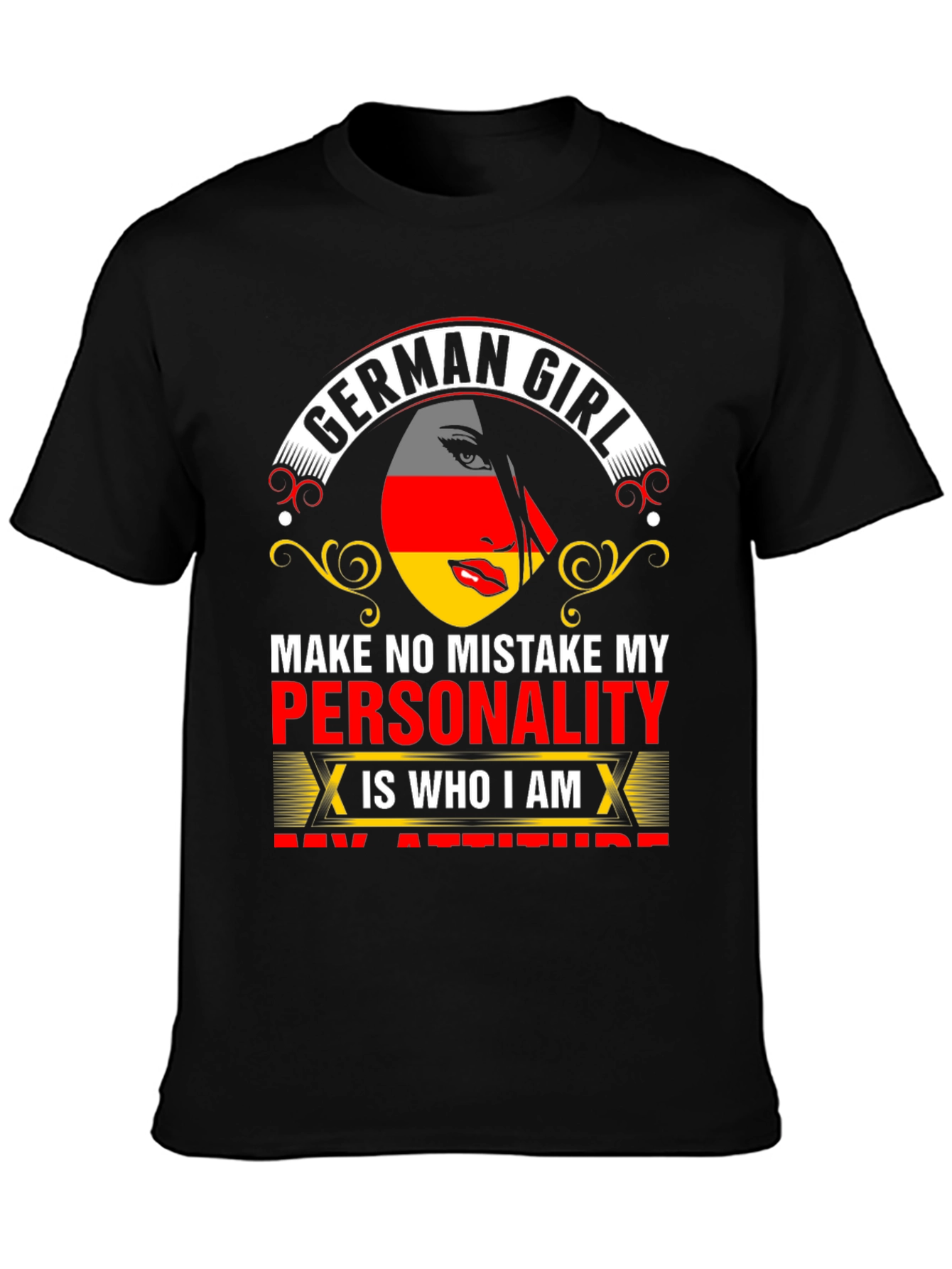 German Girl Personality Graphic Tee