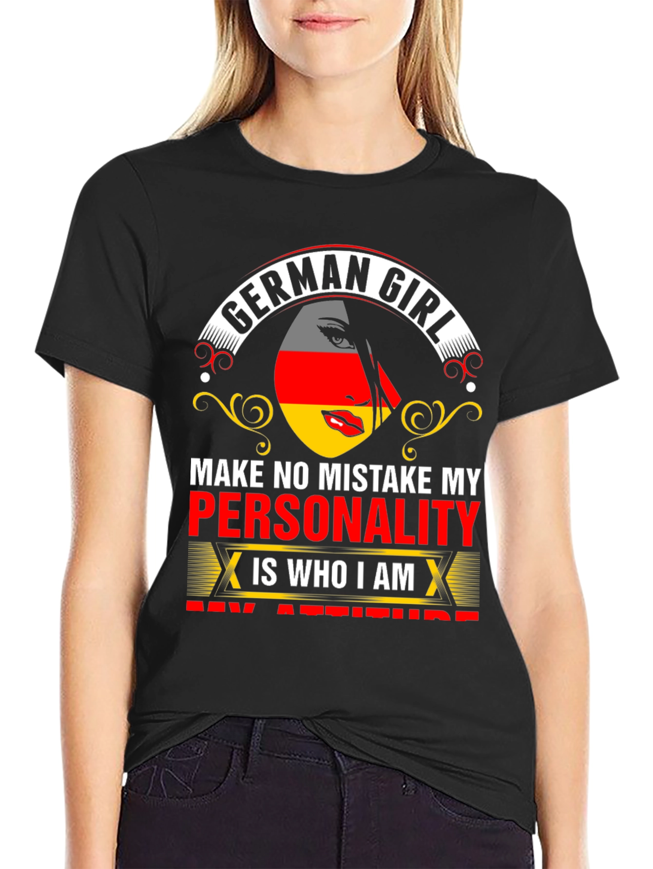 German Girl Personality Graphic Tee